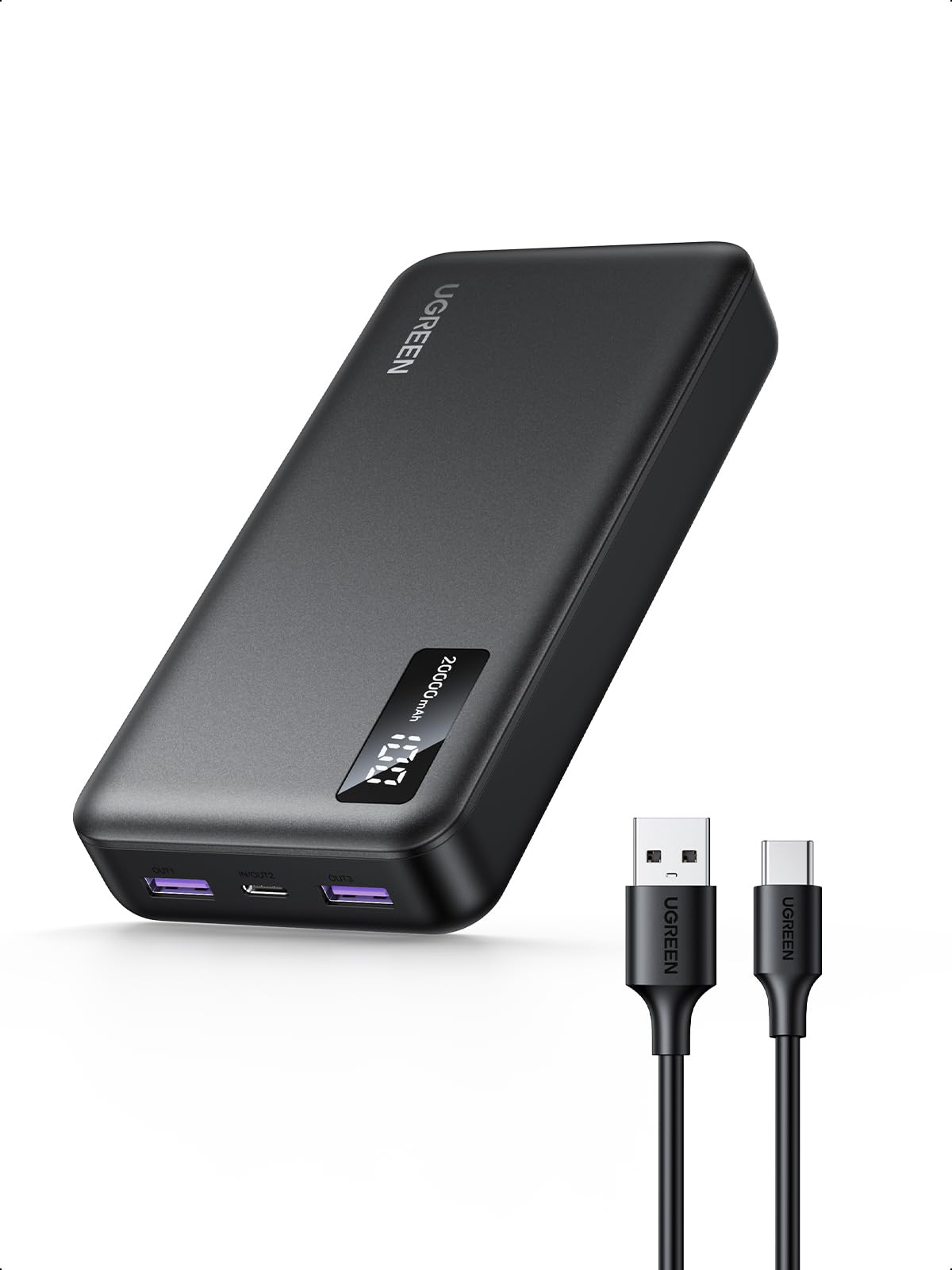 Foto 2 pulgar | Batería Externa Ugreen 20000 Mah 22,5 W Con Carga Rápida Usb C Pd 3.0 - Venta Internacional.