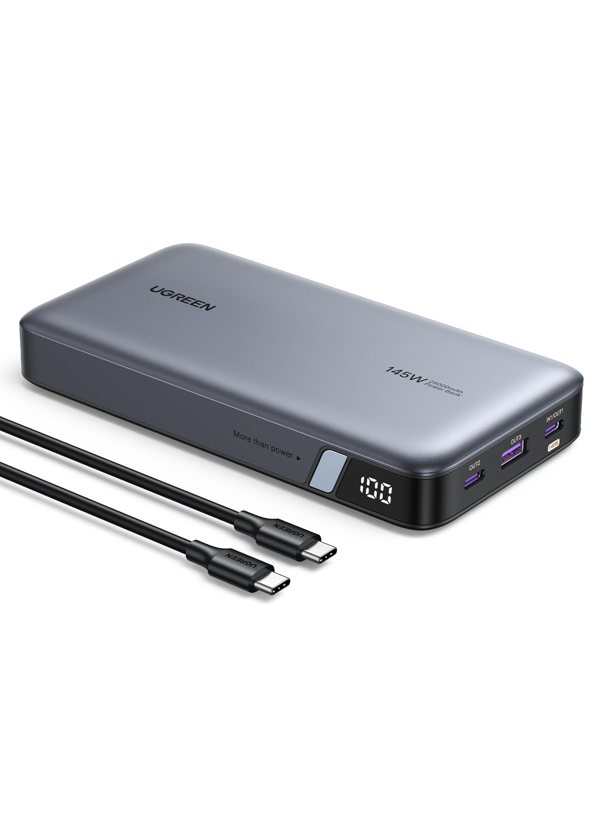 Foto 1 | Cargador Portátil Power Bank Ugreen De 25.000 Mah Y 145 W Para Portátil - Venta Internacional.