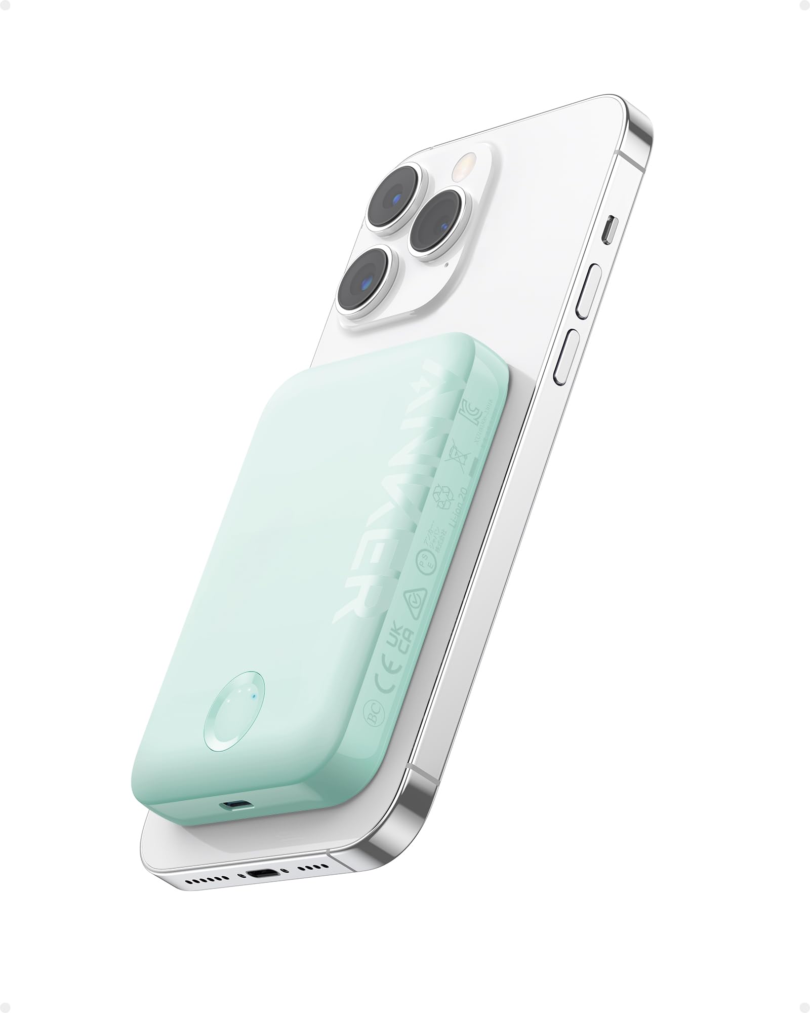 Cargador Portátil Anker 321 Maggo Batería 5,000 Mah Verde - Venta Internacional.