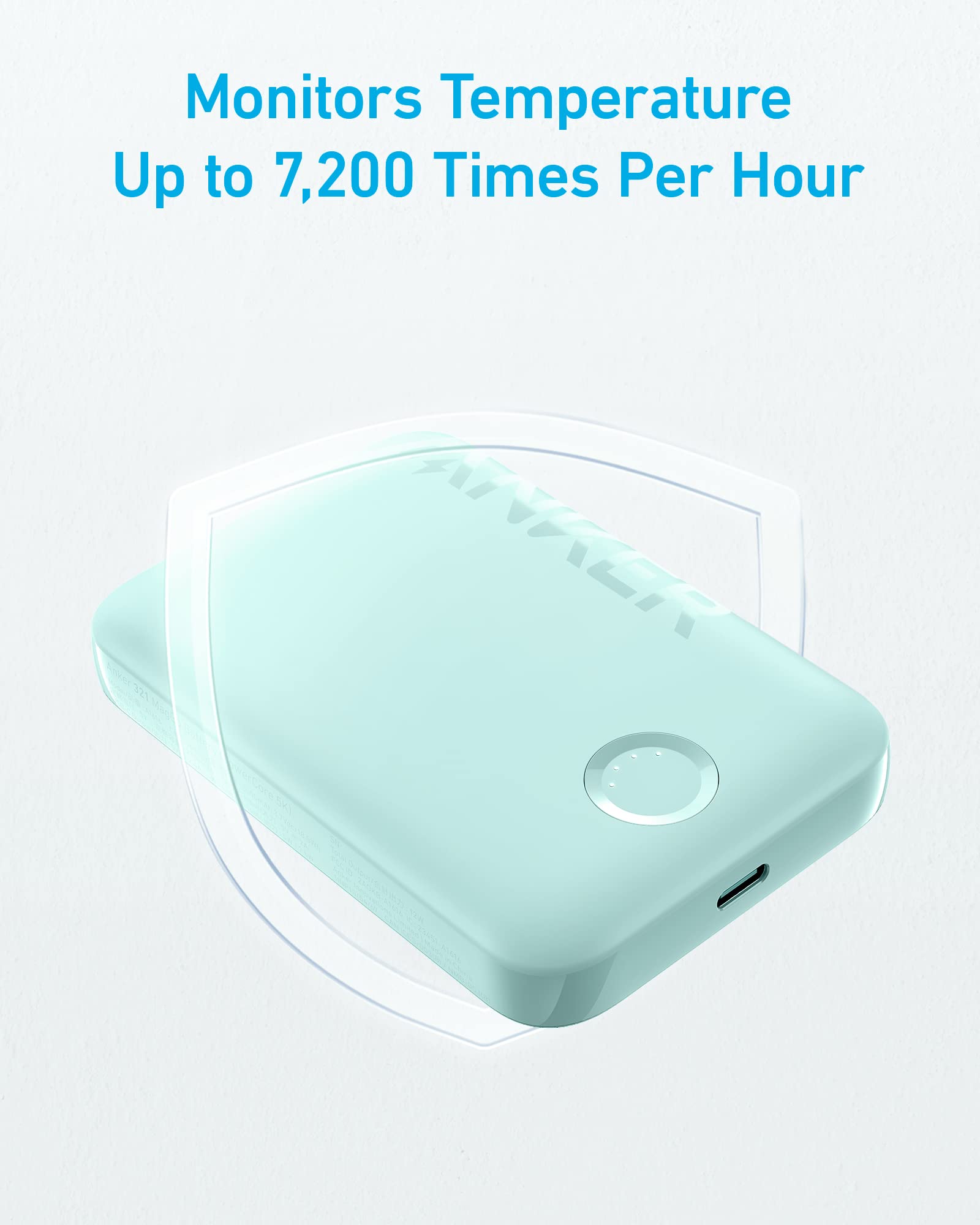 Foto 5 pulgar | Cargador Portátil Anker 321 Maggo Batería 5,000 Mah Verde - Venta Internacional.