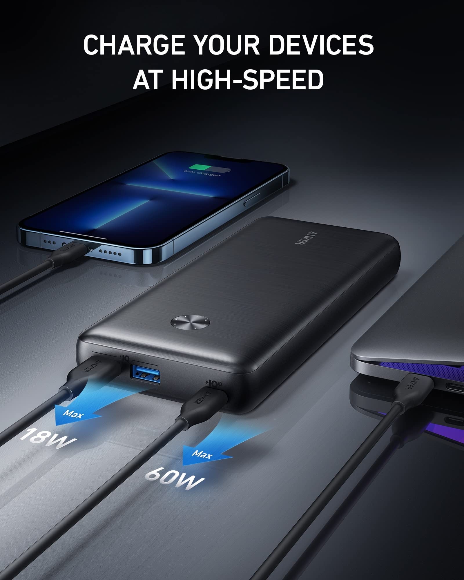 Foto 5 pulgar | Cargador Portátil Anker 737 Power Bank De 25.600 Mah Con Pd De 65 W - Venta Internacional.
