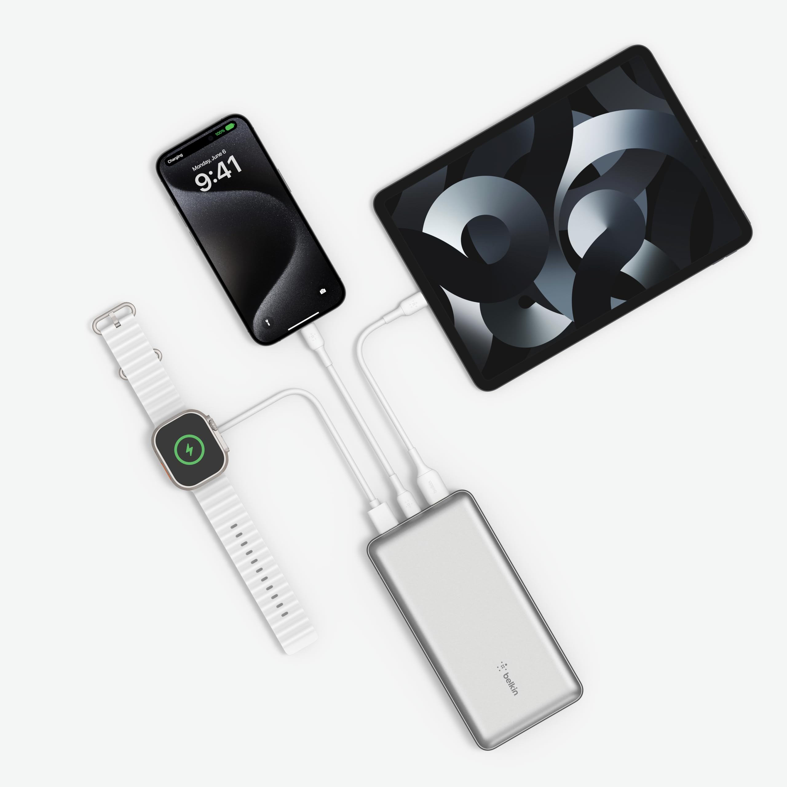 Foto 6 pulgar | Batería Externa Belkin Boostcharge Usb-c De 20.000 Mah Con 3 Puertos - Venta Internacional.