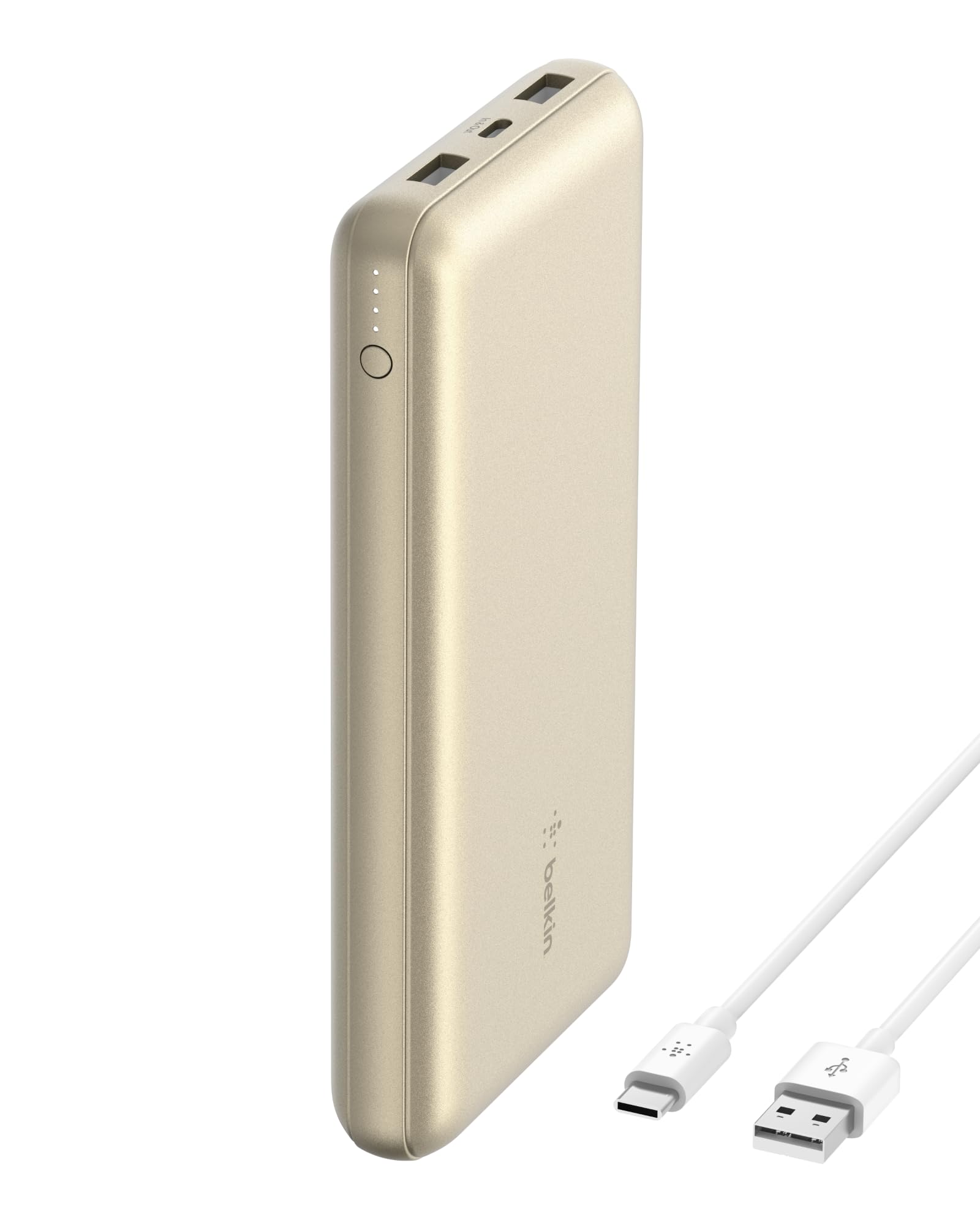 Foto 2 pulgar | Batería Externa Belkin Boostcharge Usb-c De 20.000 Mah Con 3 Puertos, Color Dorado - Venta Internacional.