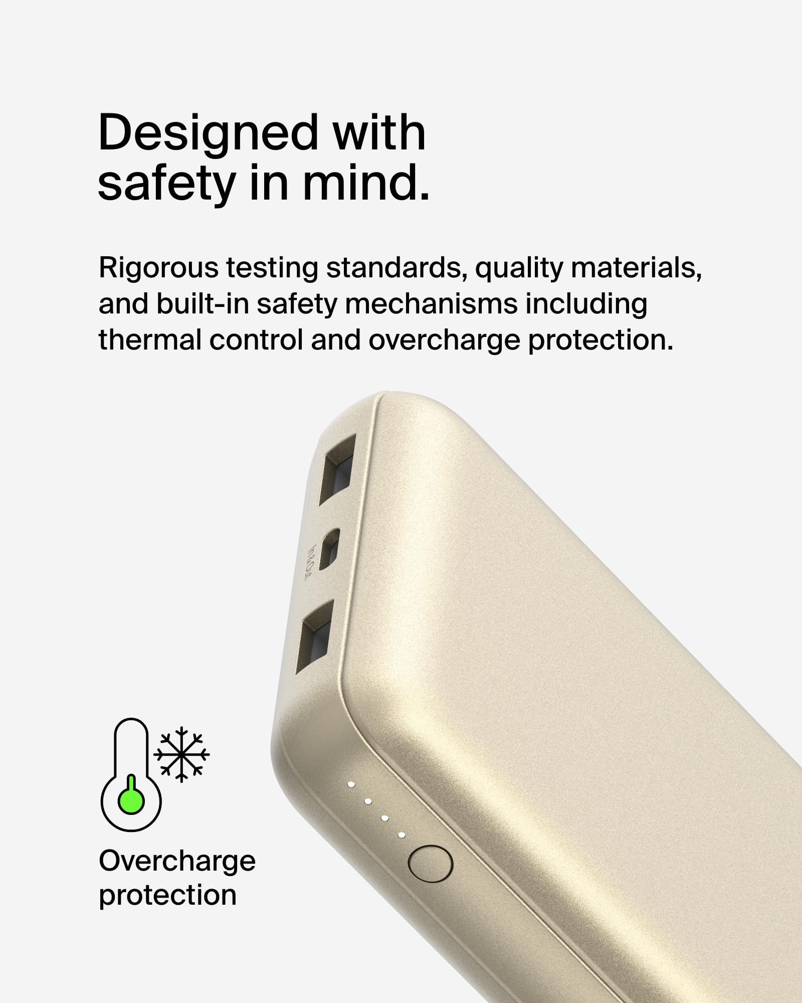 Foto 8 pulgar | Batería Externa Belkin Boostcharge Usb-c De 20.000 Mah Con 3 Puertos, Color Dorado - Venta Internacional.