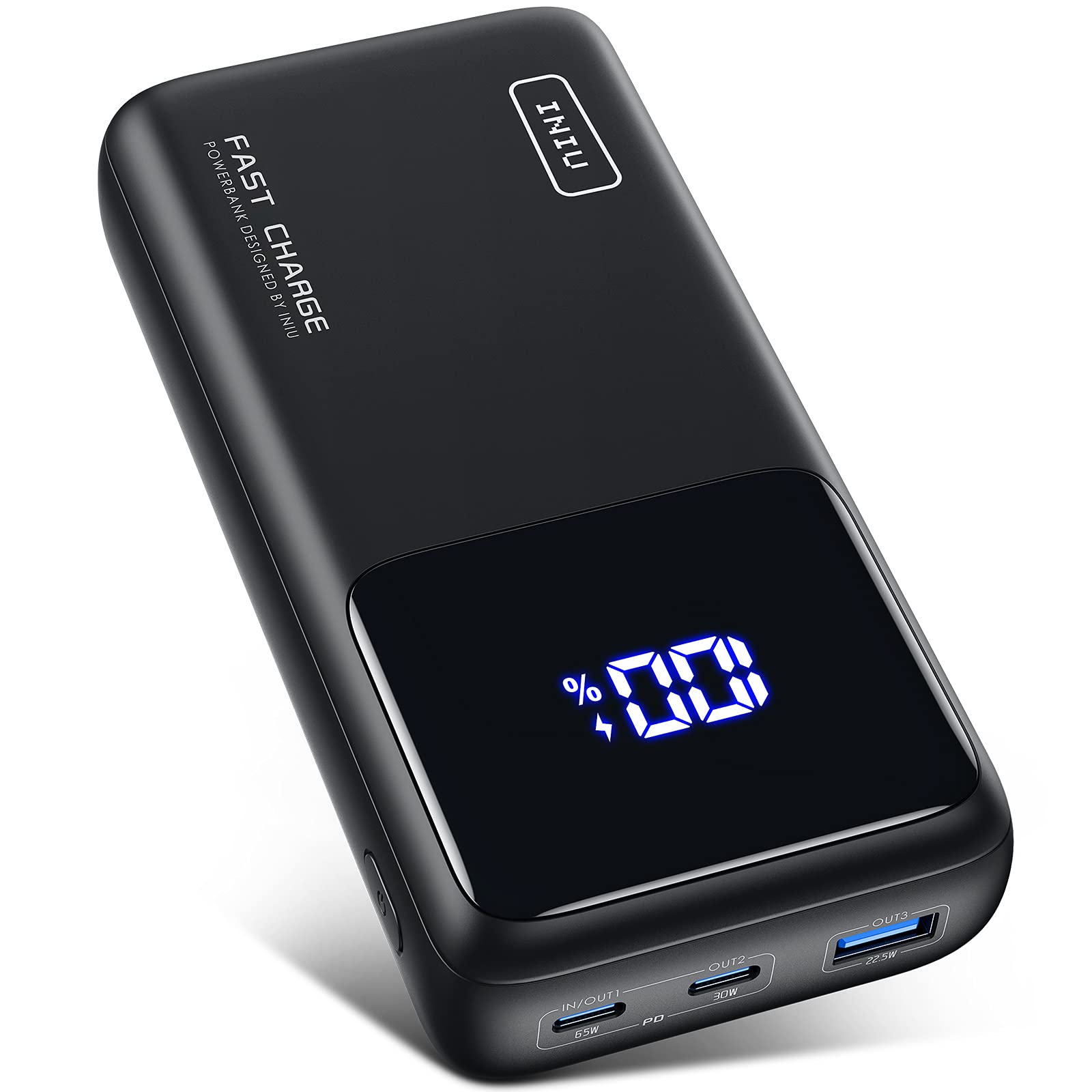 Foto 2 pulgar | Cargador Para Portátil Power Bank Iniu De 2500 Mah, 65 W, Usb C, 3 Salidas - Venta Internacional.