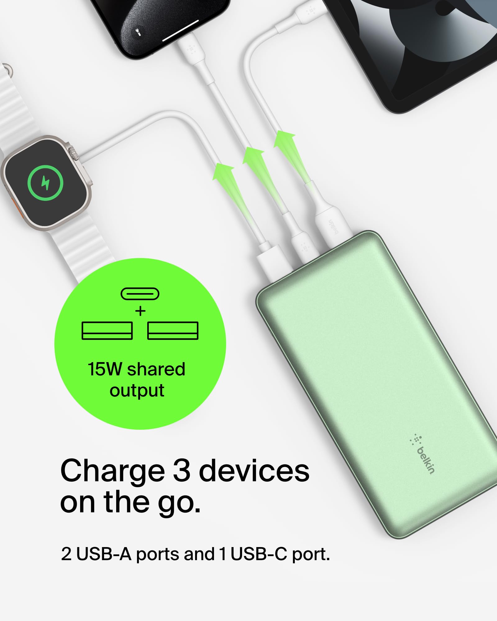 Foto 3 pulgar | Cargador Portátil Belkin Boostcharge Usb-c Power Bank De 10.000 Mah - Venta Internacional.