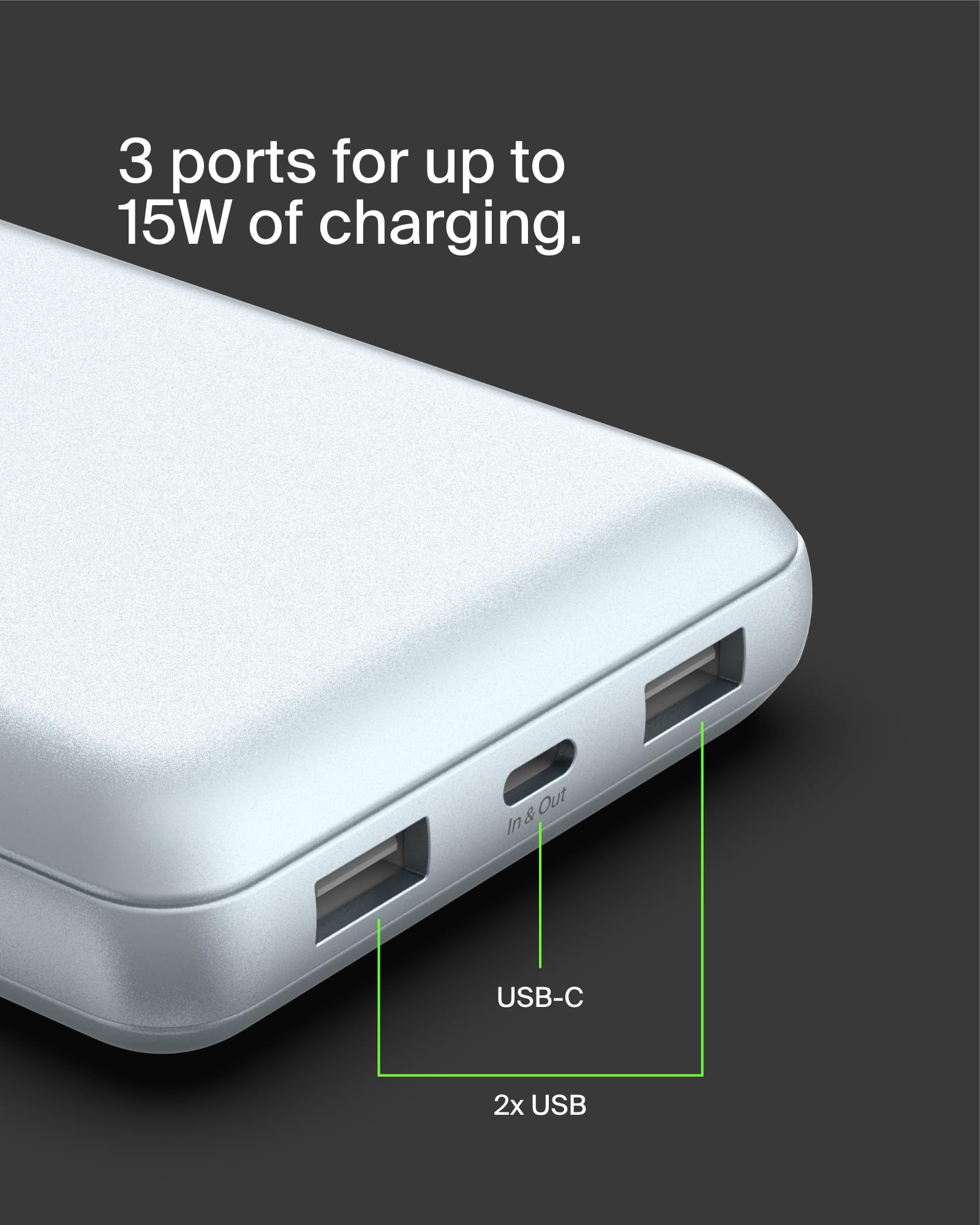 Foto 7 pulgar | Cargador Portátil Belkin Boostcharge Usb-c Power Bank De 10.000 Mah - Venta Internacional
