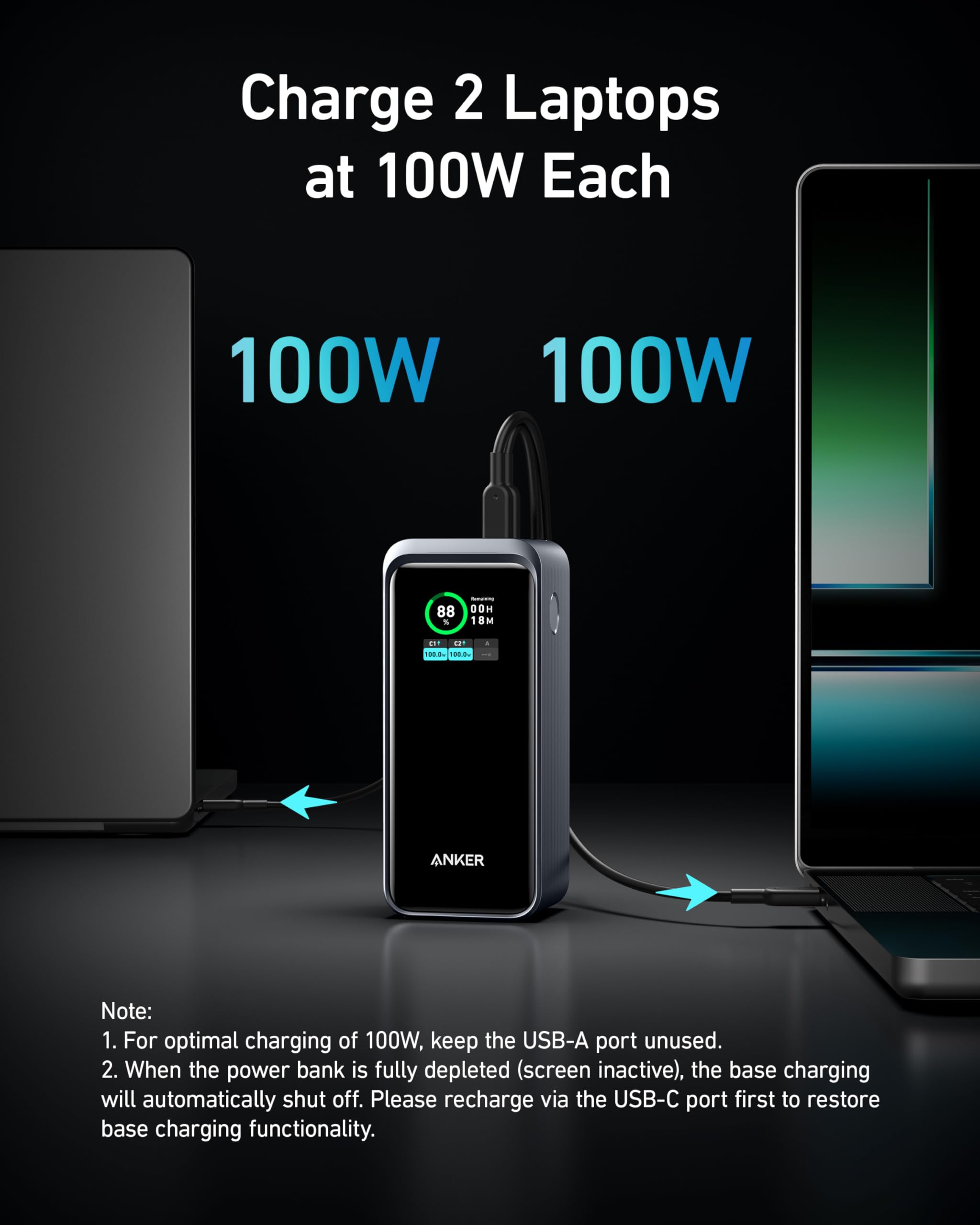 Foto 5 | Batería Externa Anker Prime De 20 000 Mah Y 200 W Con 2 Usb-c Y 1 Usb-a - Venta Internacional.