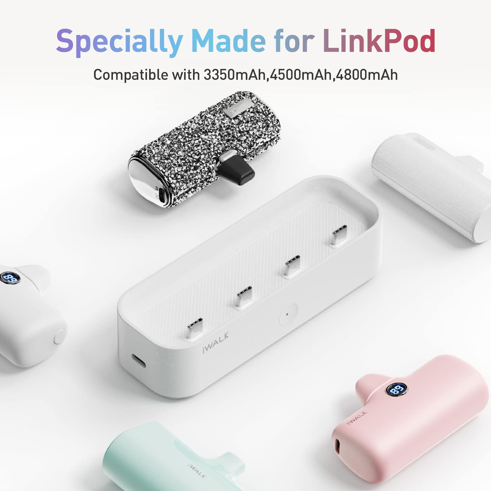 Foto 4 pulgar | Estación De Carga Iwalk Para Cargador Portátil 4500 Mah, 4800 Mah, 5000 Mah - Venta Internacional.