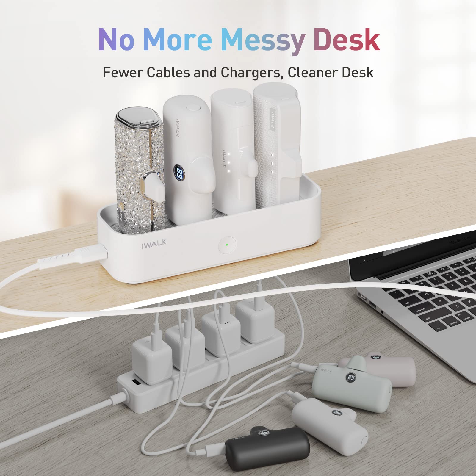 Foto 6 pulgar | Estación De Carga Iwalk Para Cargador Portátil 4500 Mah, 4800 Mah, 5000 Mah - Venta Internacional.
