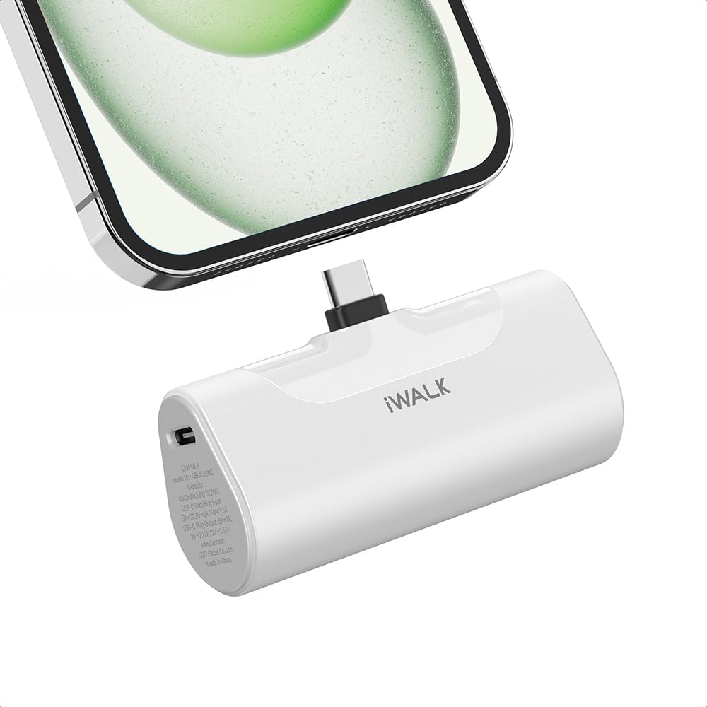 Foto 2 pulgar | Cargador Portátil Iwalk Para Iphone 15 4500 Mah 20 W Usb-c - Venta Internacional.
