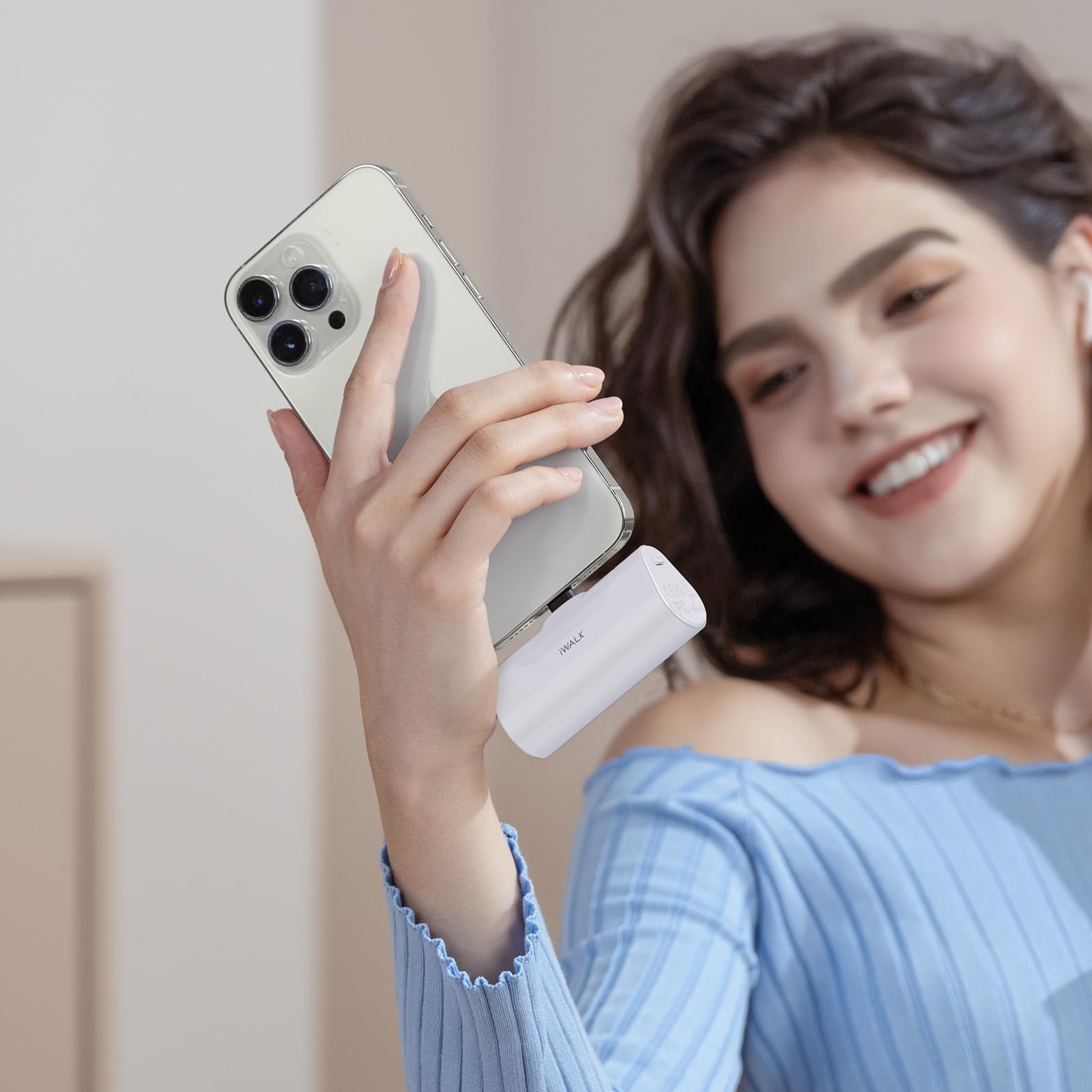 Foto 7 pulgar | Cargador Portátil Iwalk Para Iphone 15 4500 Mah 20 W Usb-c - Venta Internacional.