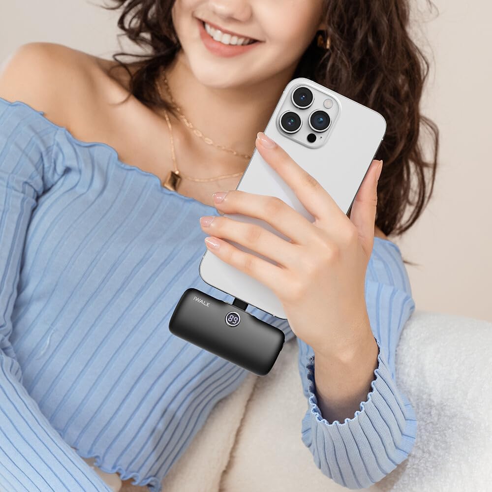 Foto 8 pulgar | Cargador Portátil Iwalk Usb-c 20w 4800mah Para Iphone 15 - Venta Internacional.