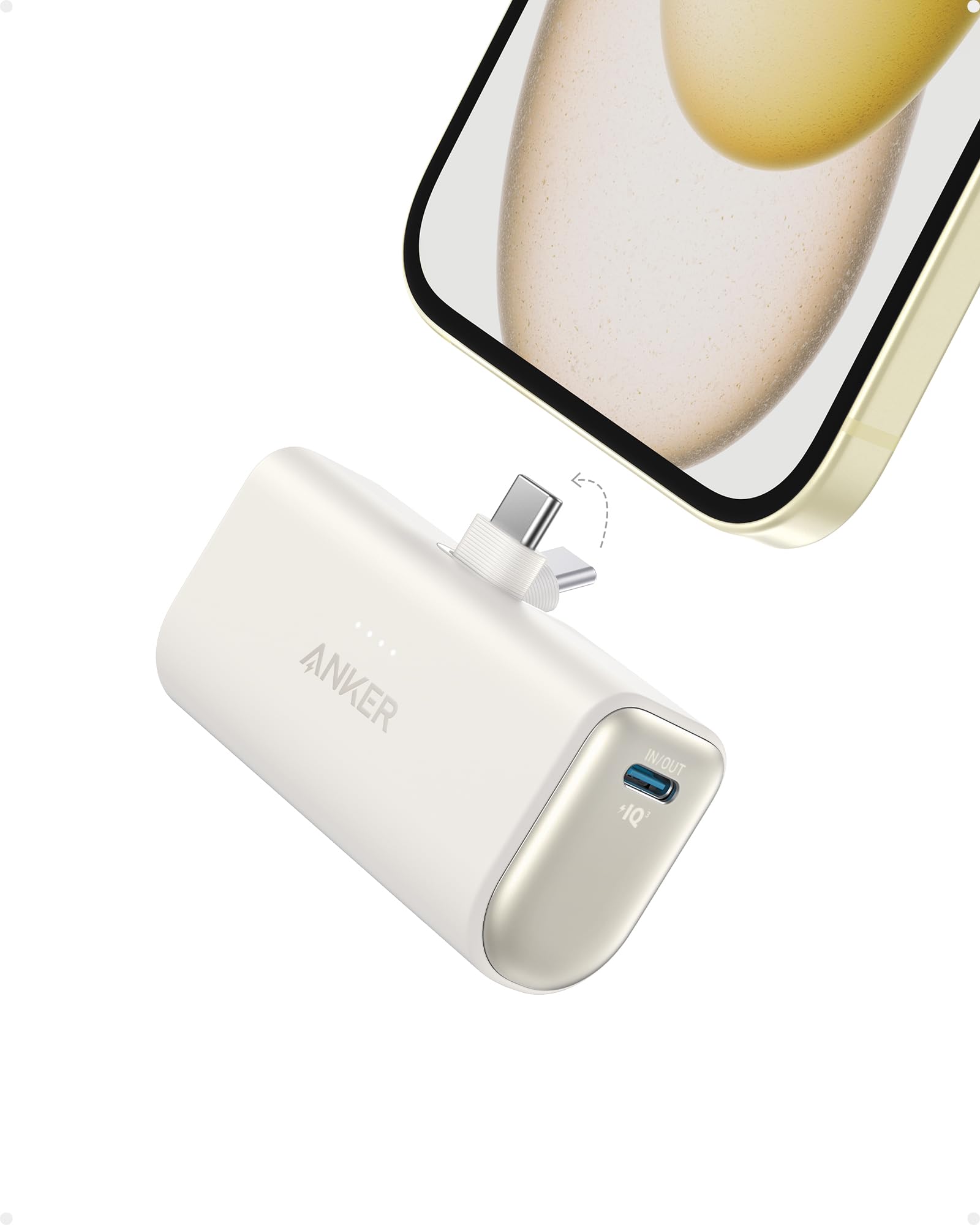 Foto 2 pulgar | Batería Externa Anker Nano De 5000 Mah Y 22,5 W Con Usb-c Para Iphone 15 - Venta Internacional.