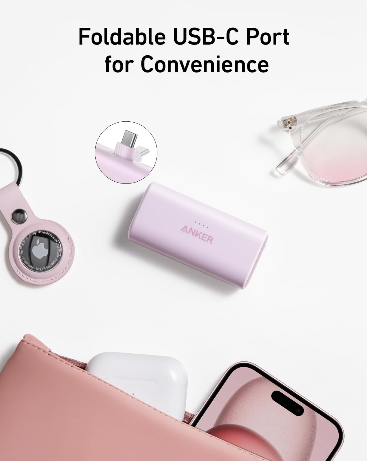 Foto 4 pulgar | Batería Externa Anker Nano De 5000 Mah Y 22,5 W Con Usb-c Para Iphone 15 - Venta Internacional.