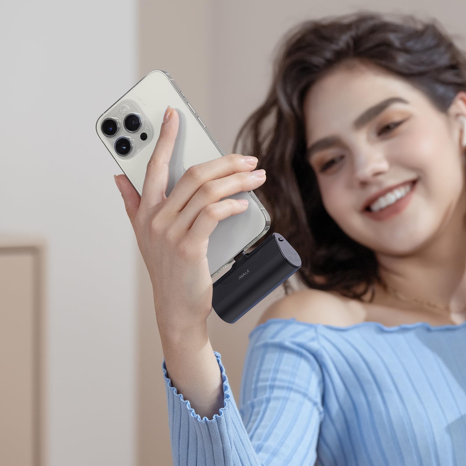 Foto 7 pulgar | Cargador Portátil Iwalk Para Iphone 15 4500 Mah 20 W Usb-c - Venta Internacional.