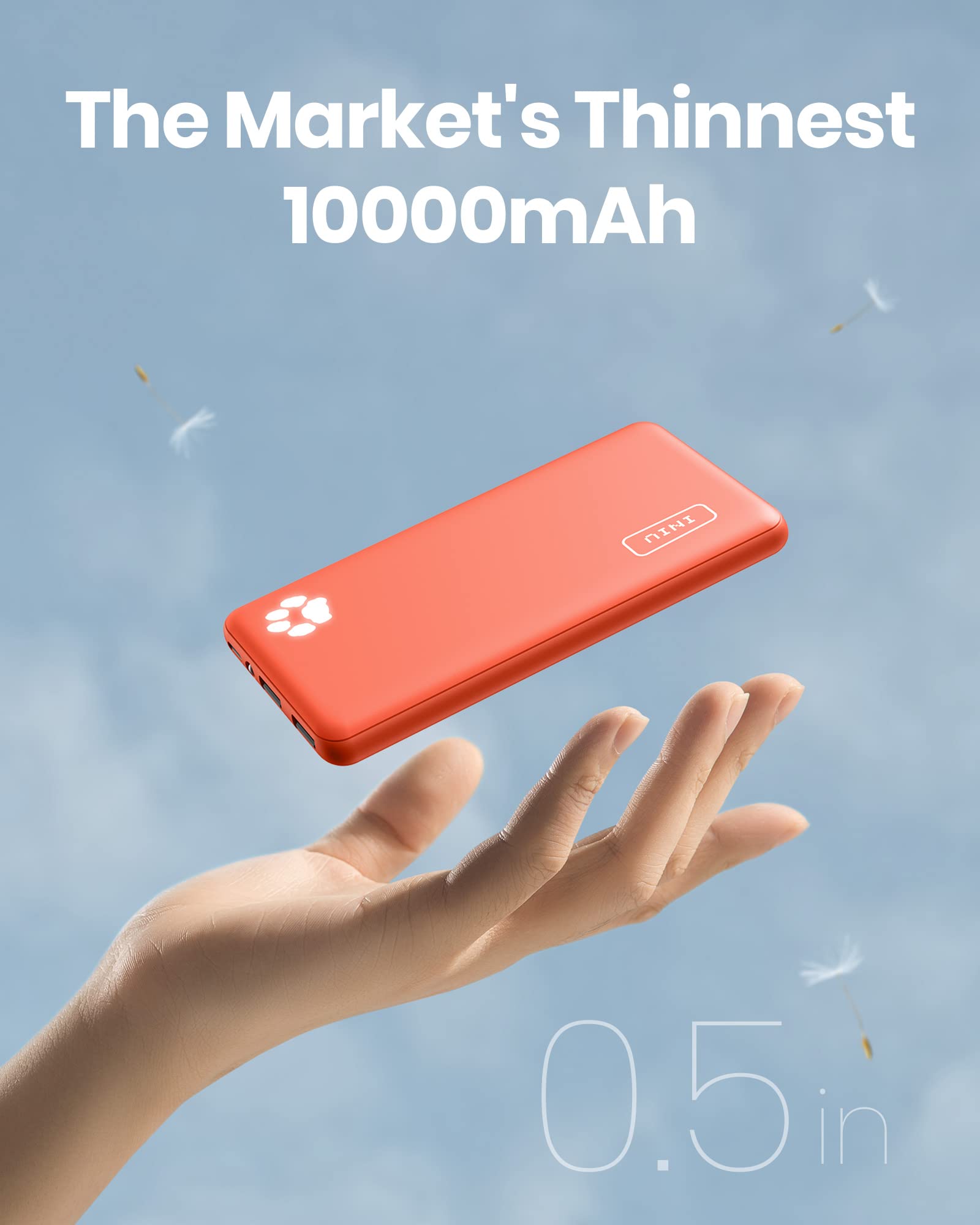 Foto 3 pulgar | Cargador Portátil Iniu 10000 Mah Usb C 3a Power Bank De Alta Velocidad - Venta Internacional.