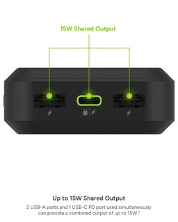 Foto 7 | Power Bank Mophie Powerstation Prime20 20,000mah Usb-c Pd 18w - Venta Internacional.
