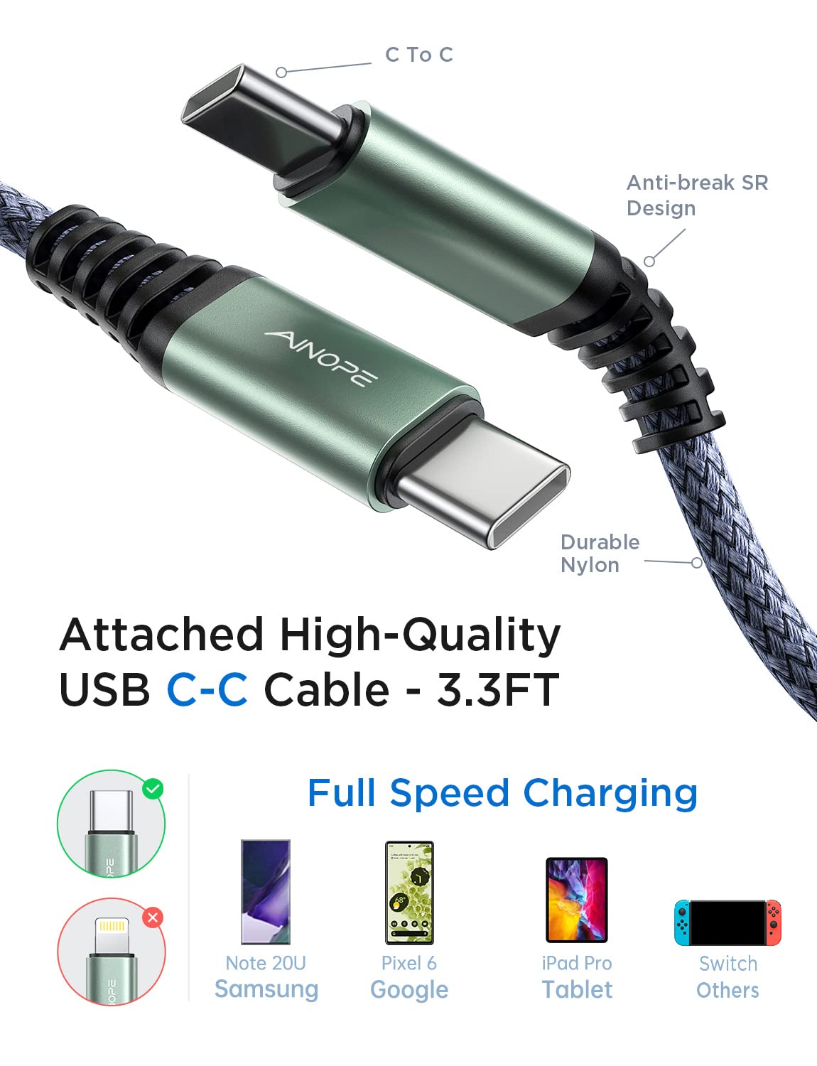Foto 7 pulgar | Cargador Portátil Ainope Power Bank De 10000 Mah Usb-c Pd 20w - Venta Internacional.