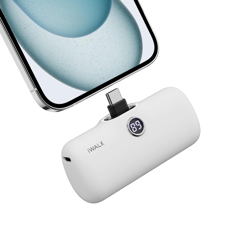 Foto 2 pulgar | Cargador Portátil Iwalk Usb-c 20w 4800mah Para Iphone 15 - Venta Internacional.