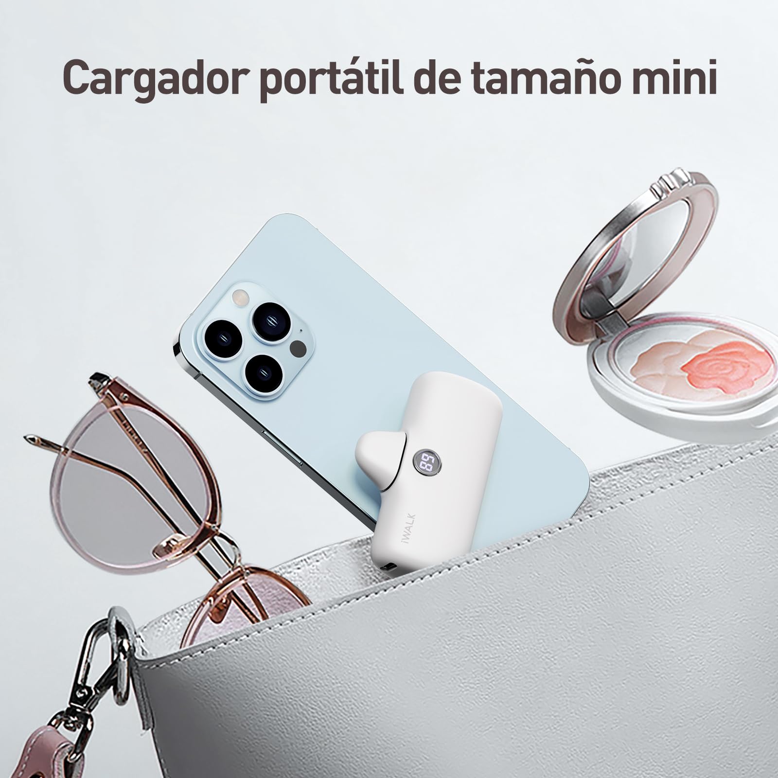 Foto 7 pulgar | Cargador Portátil Iwalk Usb-c 20w 4800mah Para Iphone 15 - Venta Internacional.