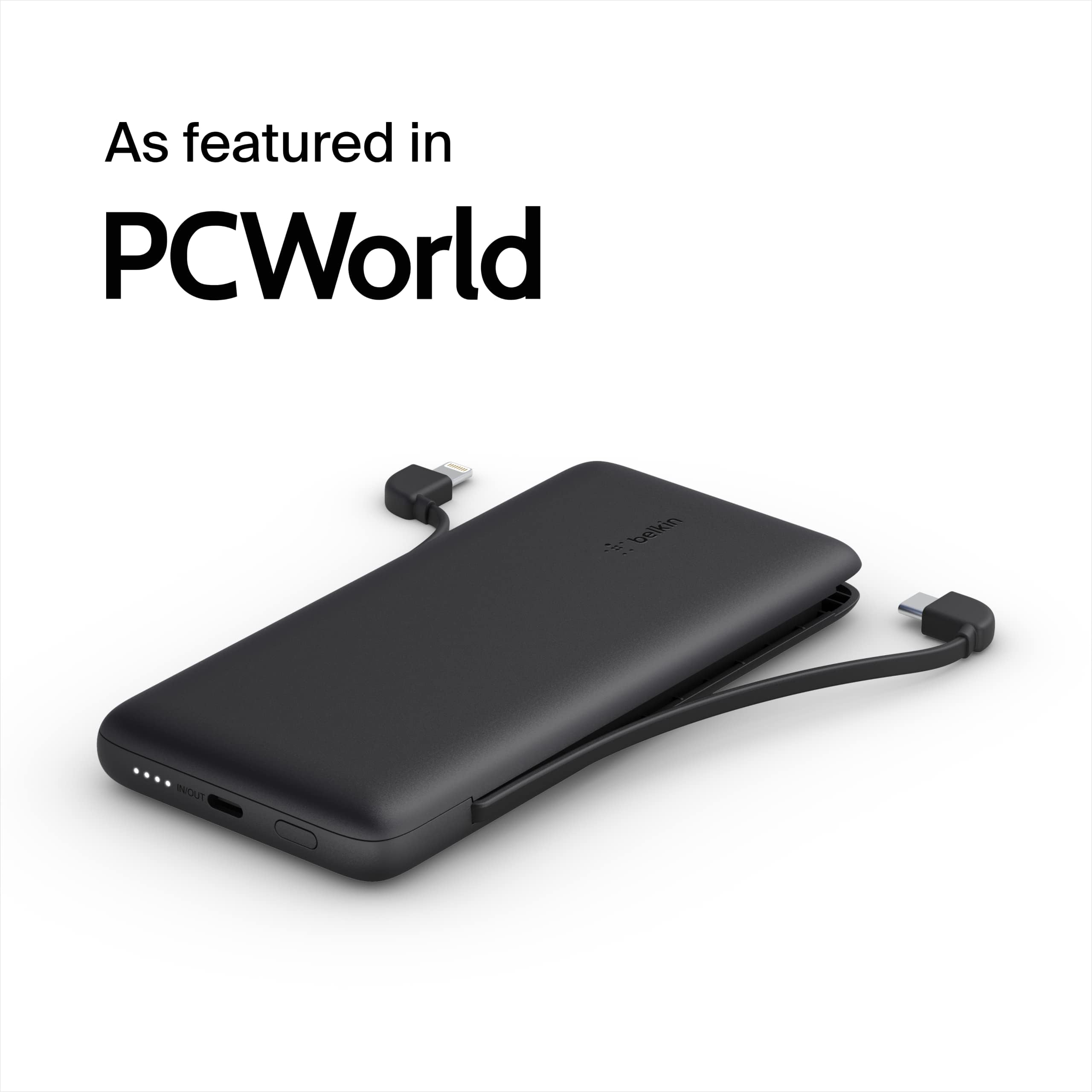 Foto 3 pulgar | Batería Externa Belkin Boostcharge Plus De 10.000 Mah Con Lightning Y Usb-c - Venta Internacional.