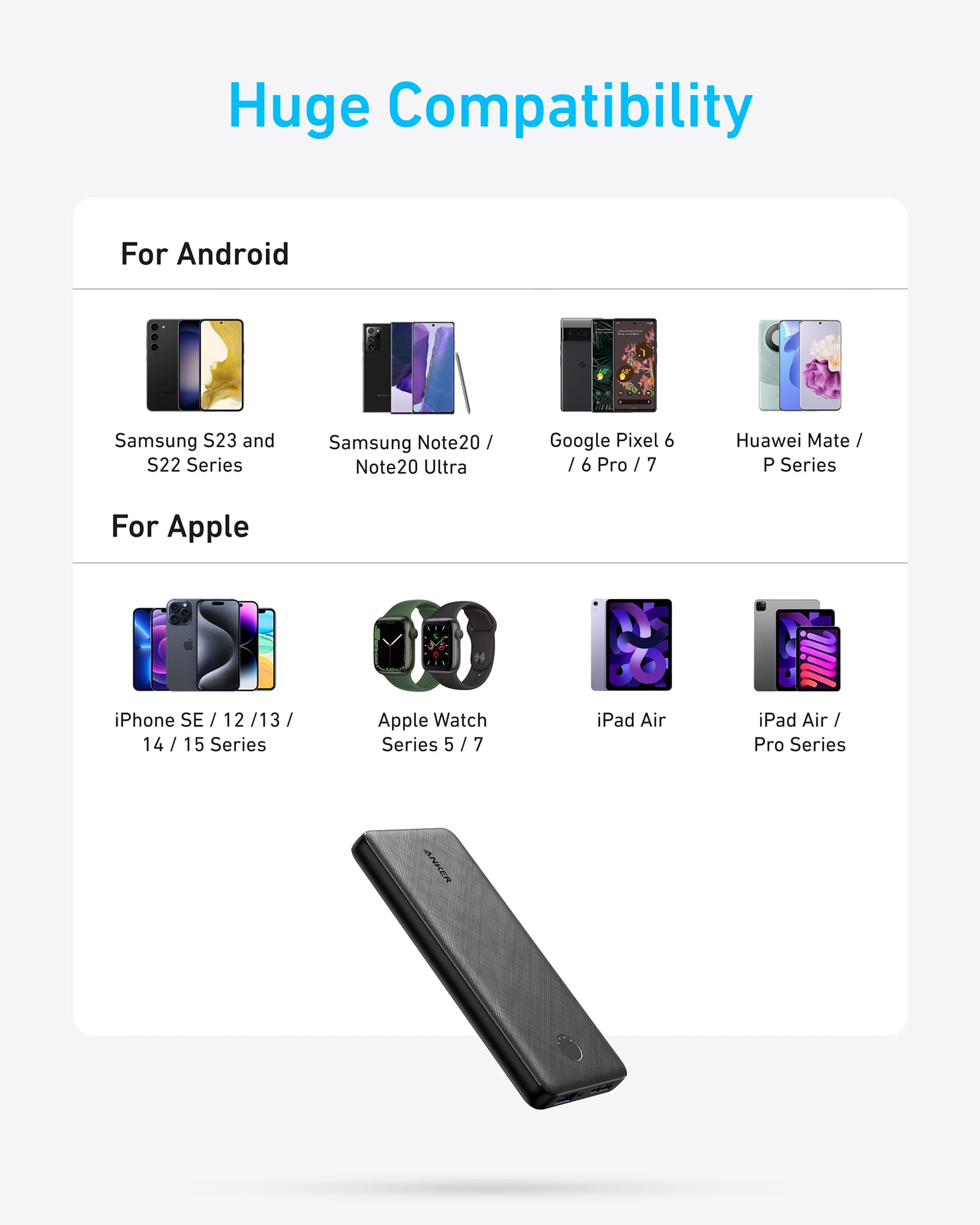 Foto 8 pulgar | Batería Externa Anker Powercore 10k 10,000mah Usb-c 5v/3a - Venta Internacional.