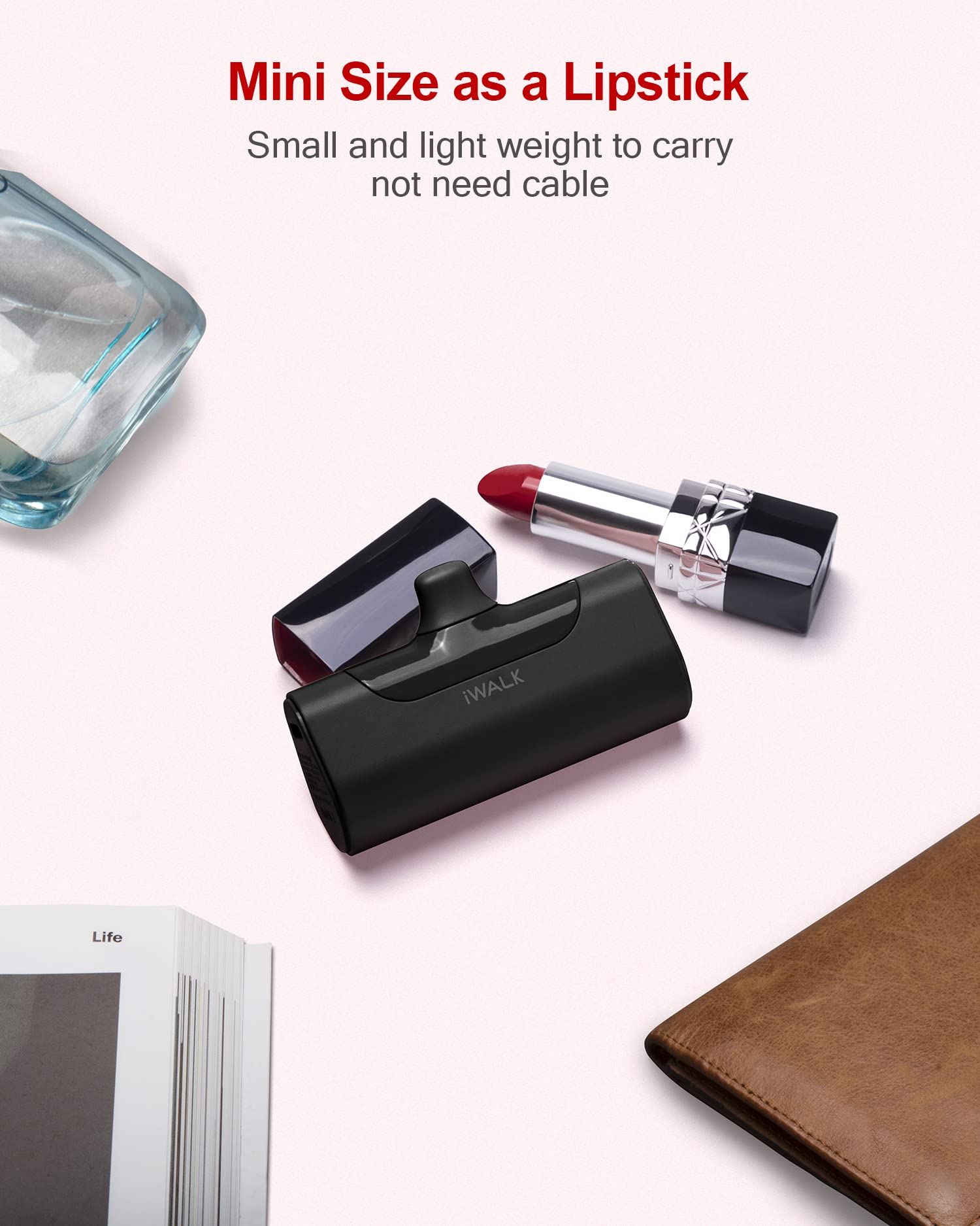 Foto 5 pulgar | Cargador Portátil Iwalk 4500mah Usb-c Para Iphone Y Android - Venta Internacional.