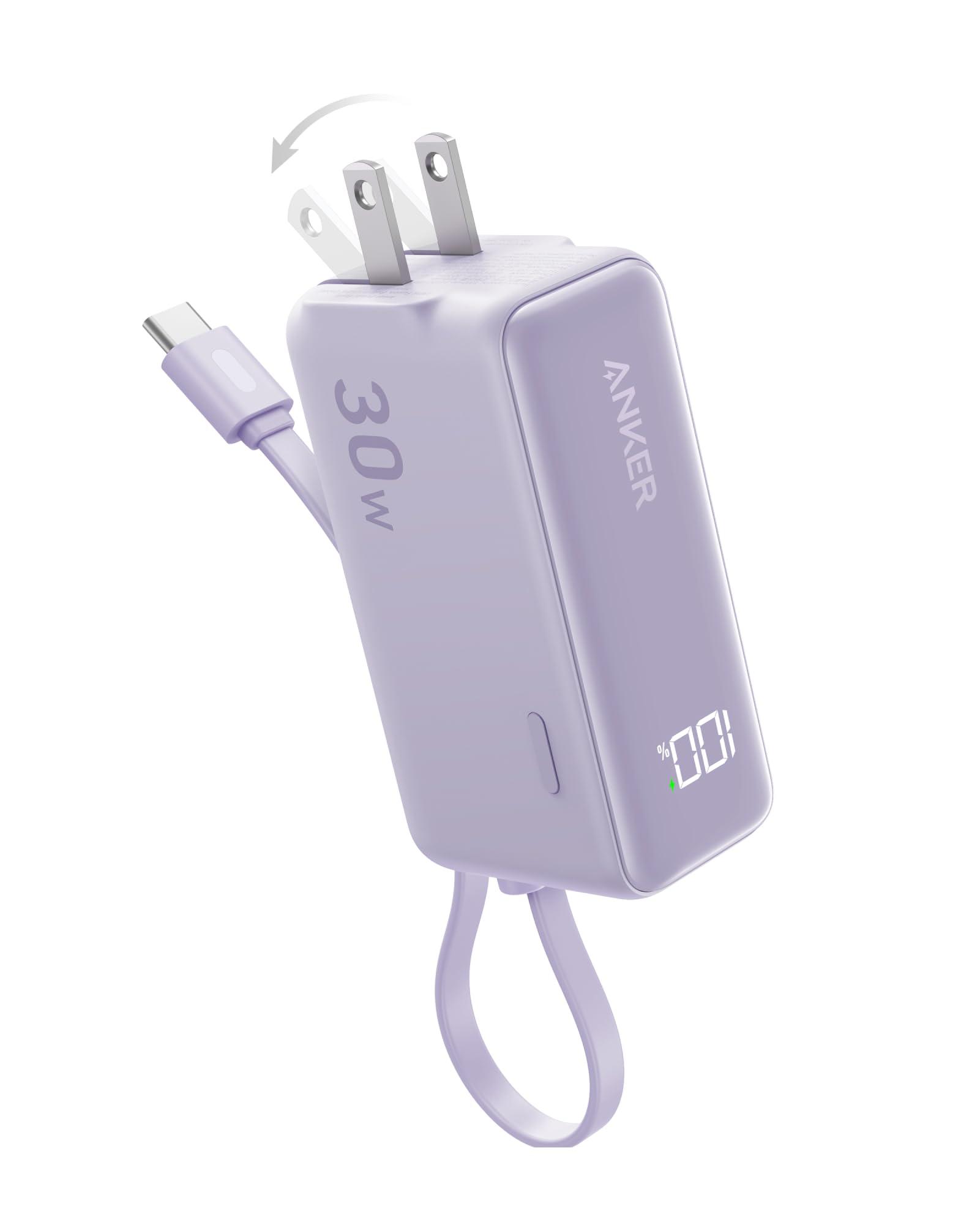 Foto 2 pulgar | Cargador Usb-c Power Bank Anker De 5000 Mah Y 30 W Para Iphone 15 - Venta Internacional.