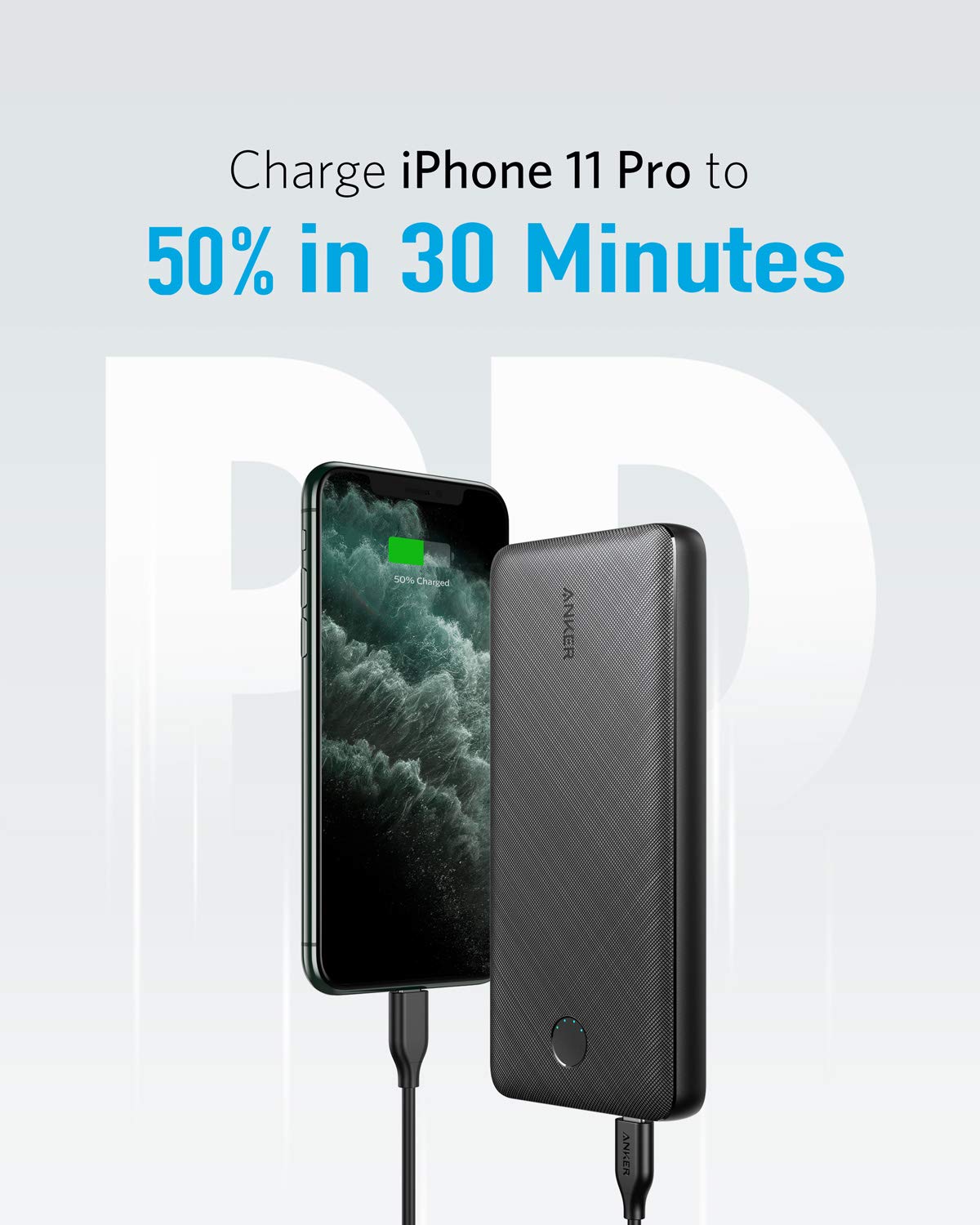 Foto 3 pulgar | Batería Externa Anker Powercore Essential 20000 Pd 20000 Mah - Venta Internacional.