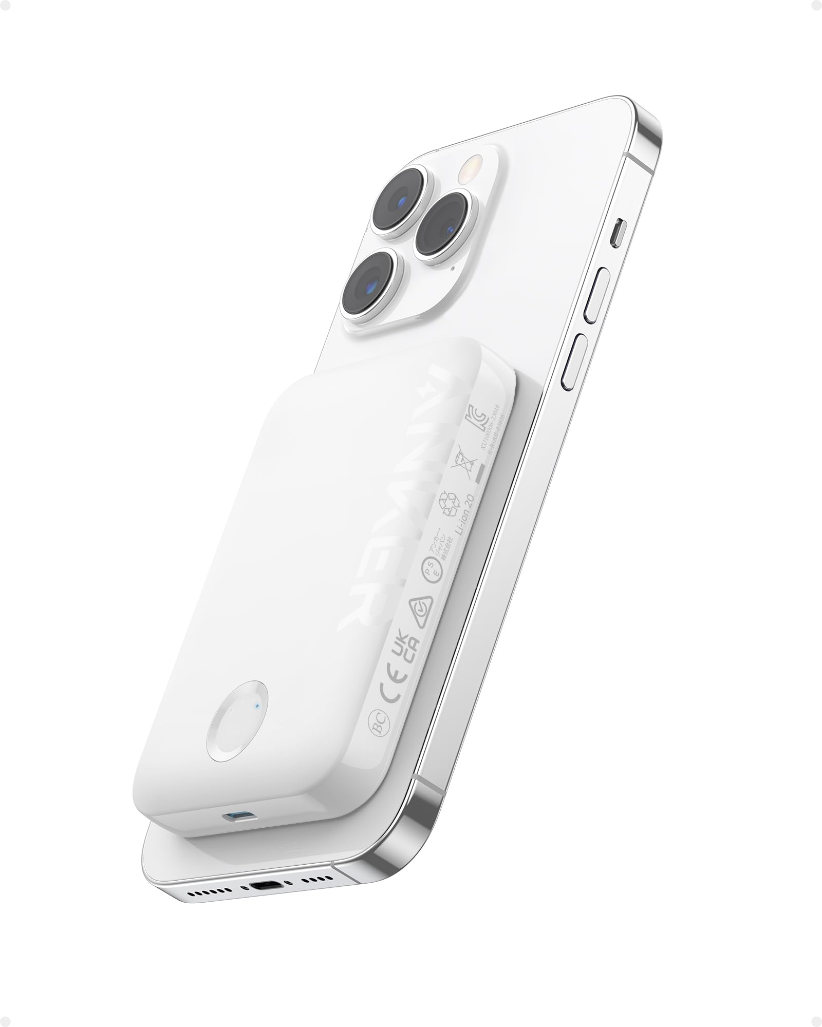 Foto 2 pulgar | Cargador Portátil Anker 321 Maggo Con Batería De 5000 Mah, Color Blanco - Venta Internacional.