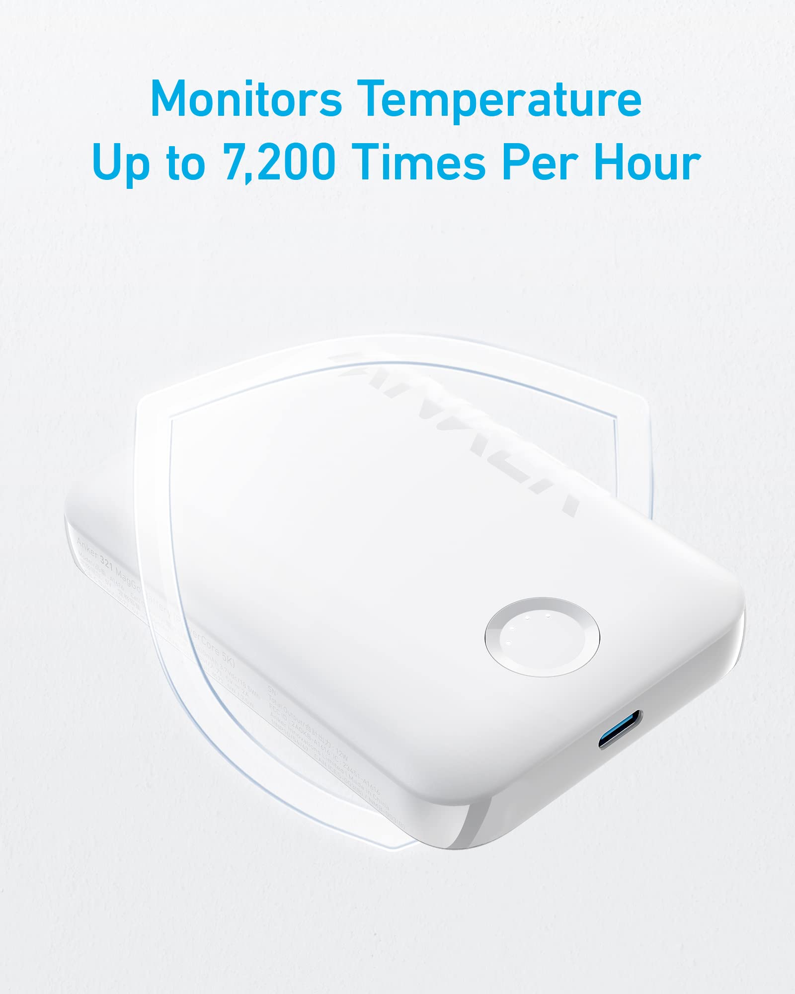 Foto 5 pulgar | Cargador Portátil Anker 321 Maggo Con Batería De 5000 Mah, Color Blanco - Venta Internacional.