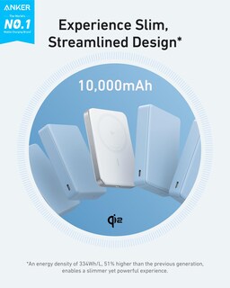 Foto 2 | Power Bank Anker Maggo De 10.000 Mah Con Carga Inalámbrica De 15 W - Venta Internacional.