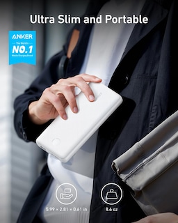 Foto 2 | Batería Externa Anker Powercore 10k 10,000mah Usb-c 5v/3a - Venta Internacional.