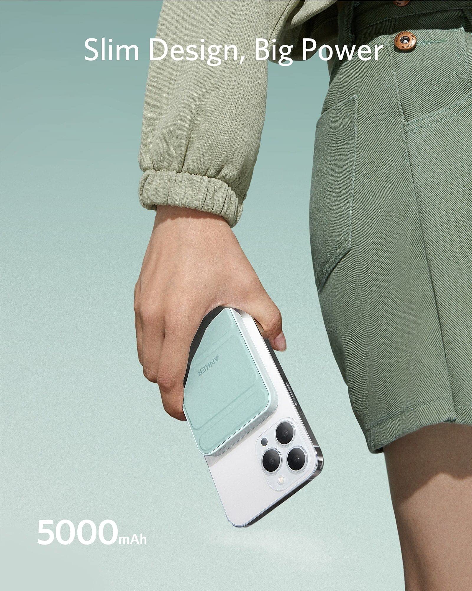 Foto 5 pulgar | Cargador Portátil Anker 622 Magnético Inalámbrico 5000 Mah - Venta Internacional.