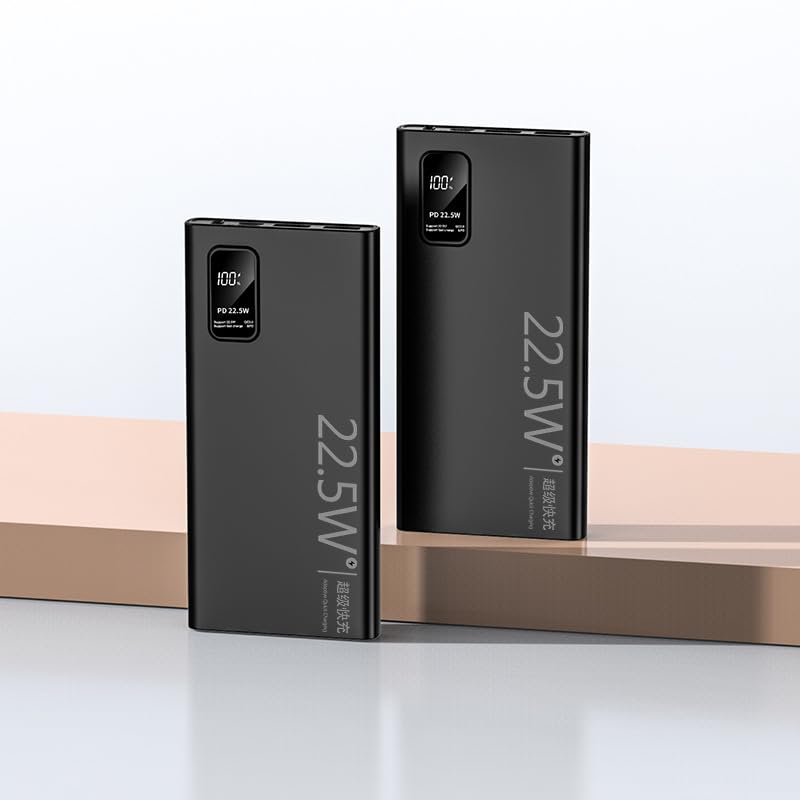 Foto 3 pulgar | Power Bank Karusale - Pantalla Led Pd4 (5000 Mah, 22,5 W), Color Negro - Venta Internacional.