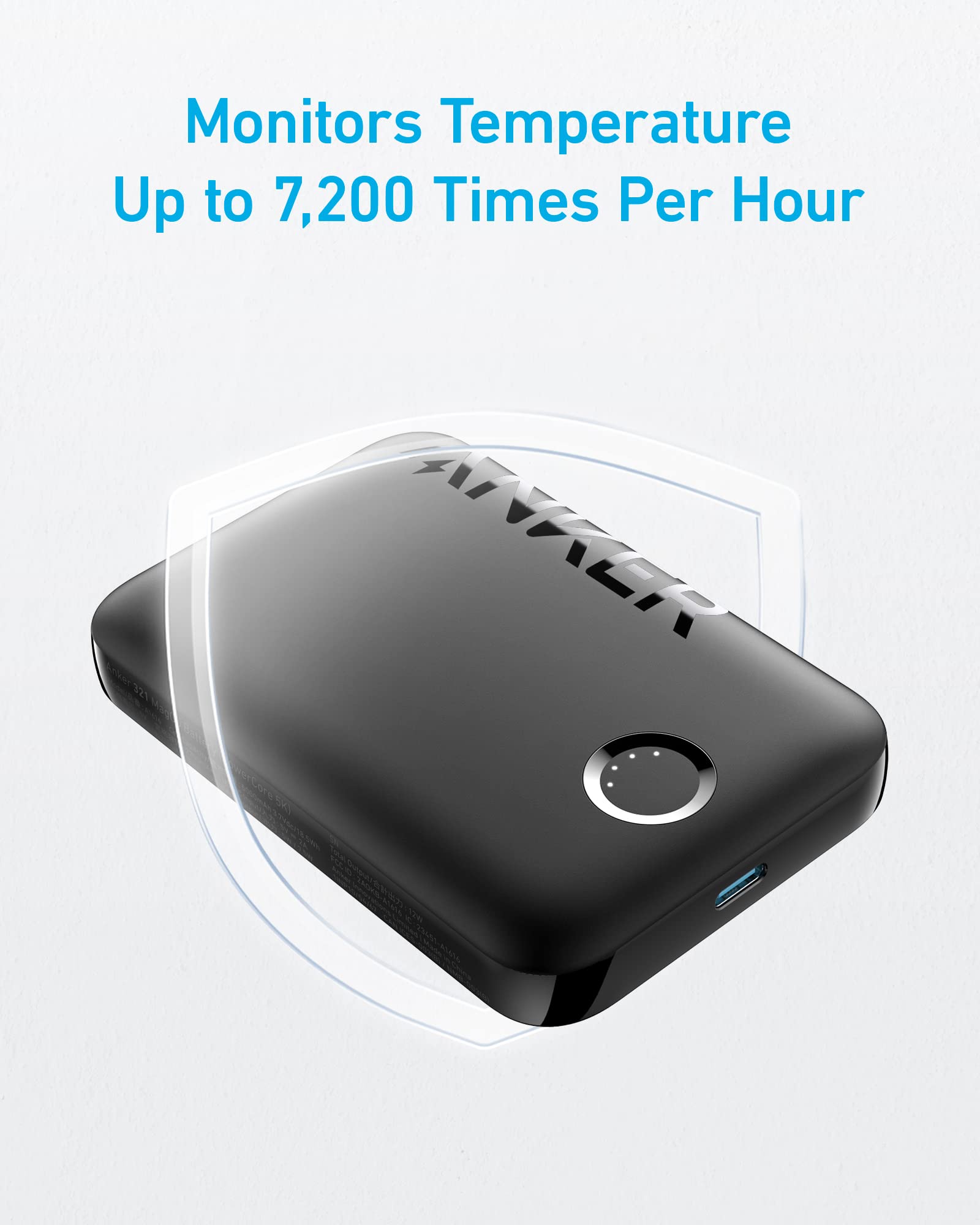 Foto 5 pulgar | Cargador Portátil Anker 321 Maggo Con Batería De 5000 Mah, Color Negro - Venta Internacional.