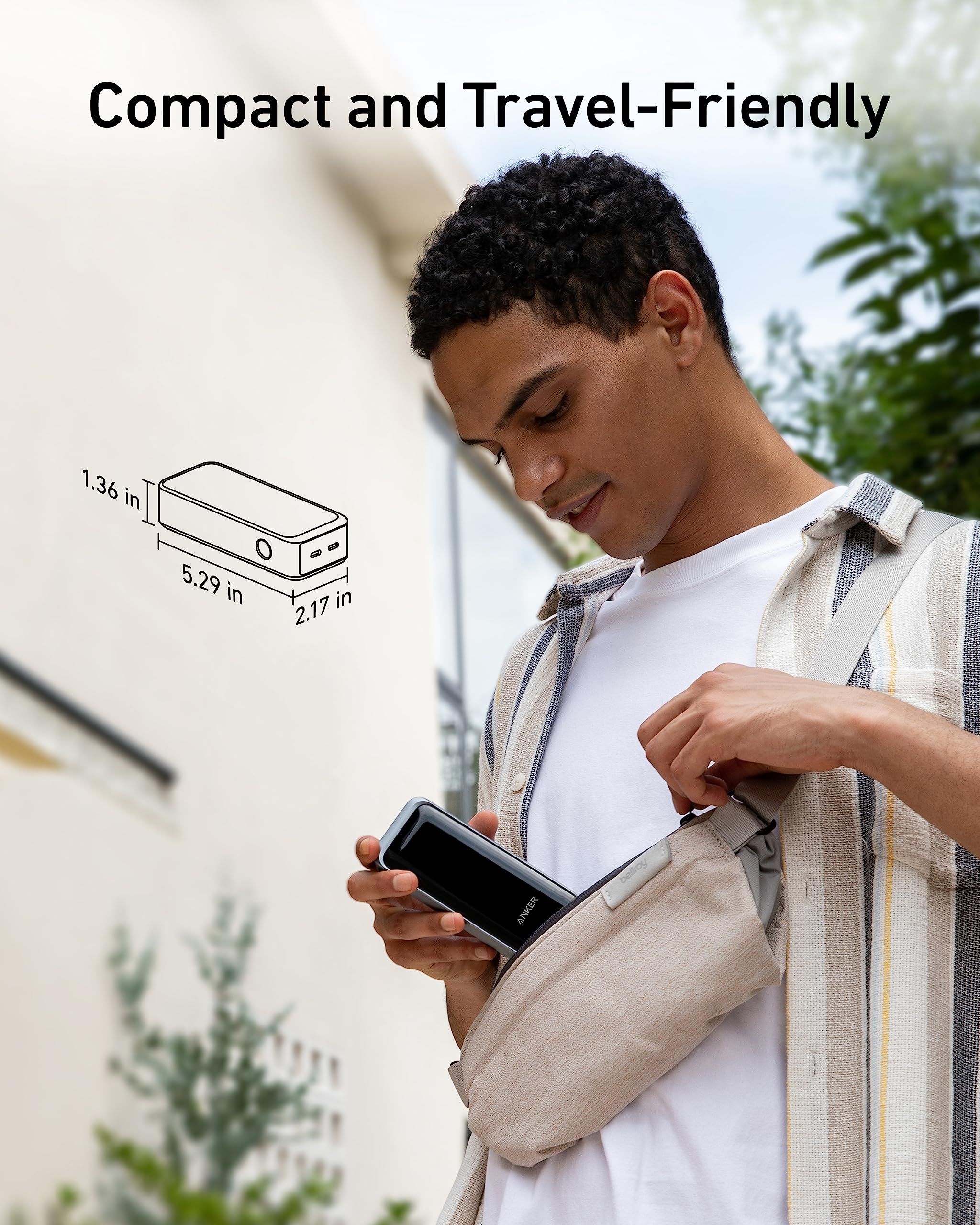 Foto 4 pulgar | Batería Externa Anker Prime De 12 000 Mah, 2 Puertos Y 130 W Con Pantalla - Venta Internacional.