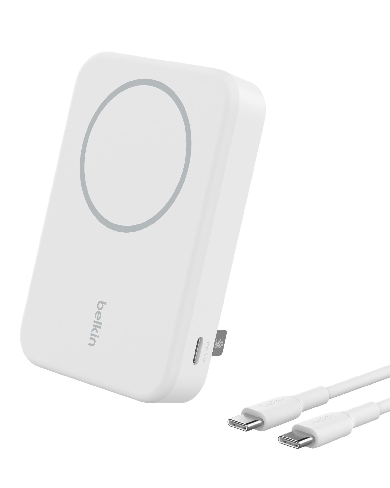 Foto 2 pulgar | Batería Externa Inalámbrica Belkin Boostcharge Pro De 10.000 Mah, Color Blanco - Venta Internacional.