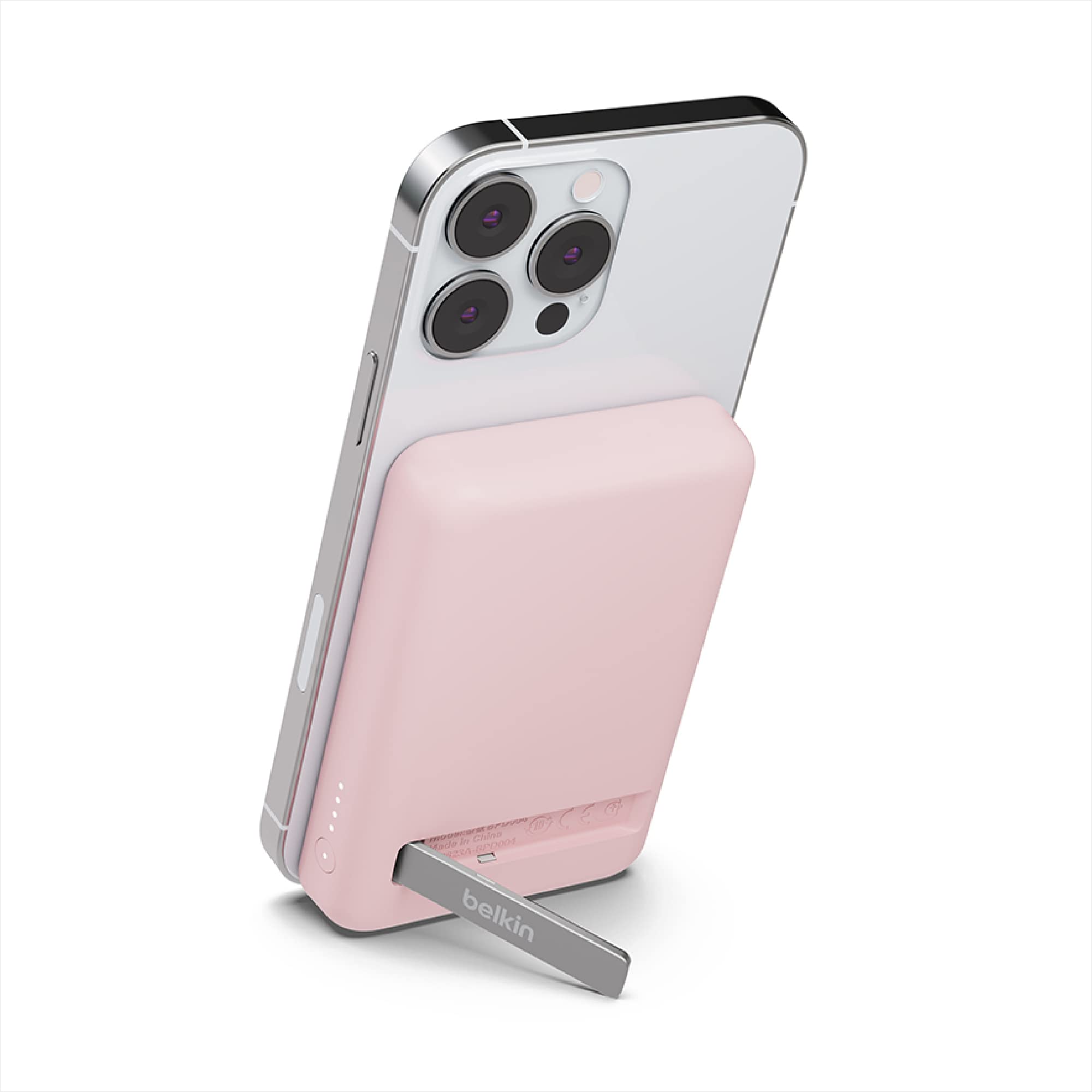 Banco De Energía Inalámbrico Belkin Boostcharge 5k Con Magsafe Pink - Venta Internacional.