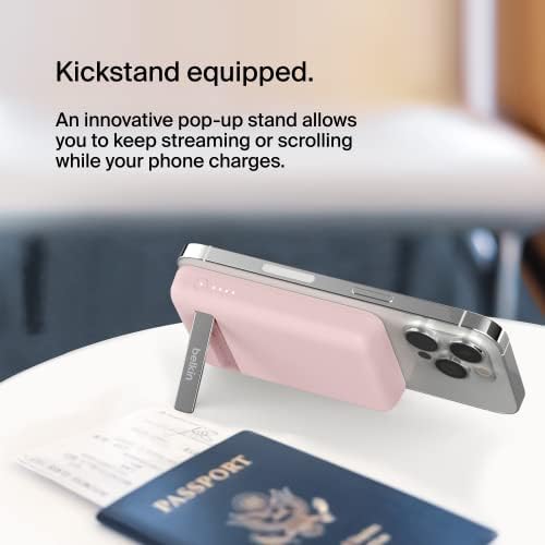 Foto 6 | Banco De Energía Inalámbrico Belkin Boostcharge 5k Con Magsafe Pink - Venta Internacional.
