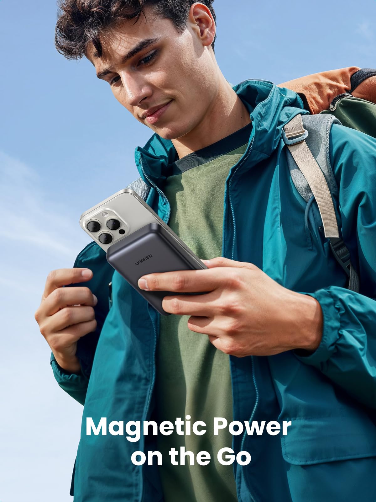 Foto 6 pulgar | Cargador Portátil Ugreen Magsafe De 15 W, Banco De Energía Inalámbrico, 10000 Mah - Venta Internacional.