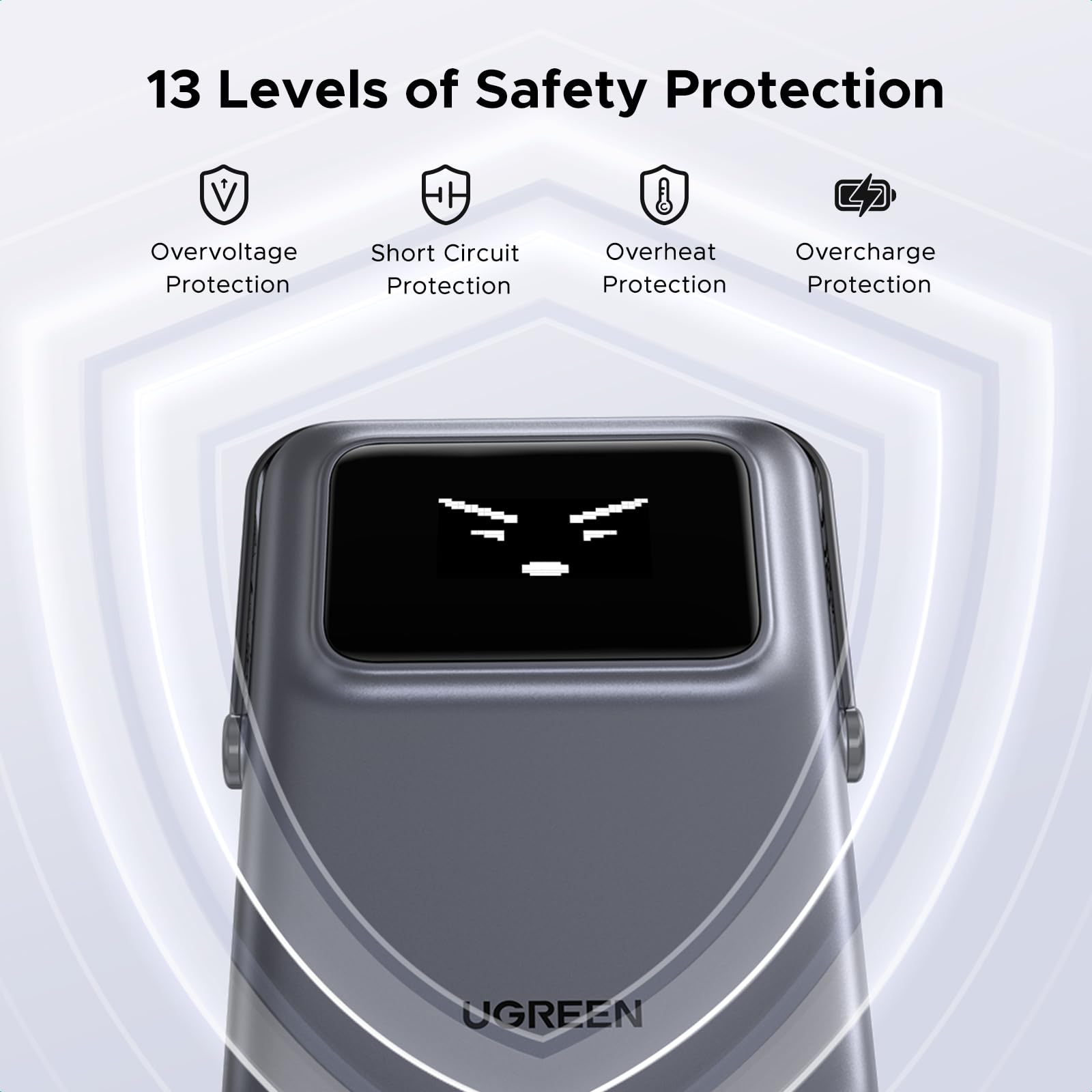 Foto 6 | Cargador Portátil Ugreen Uno Magsafe 15w 10000 Mah Inalámbrico - Venta Internacional.