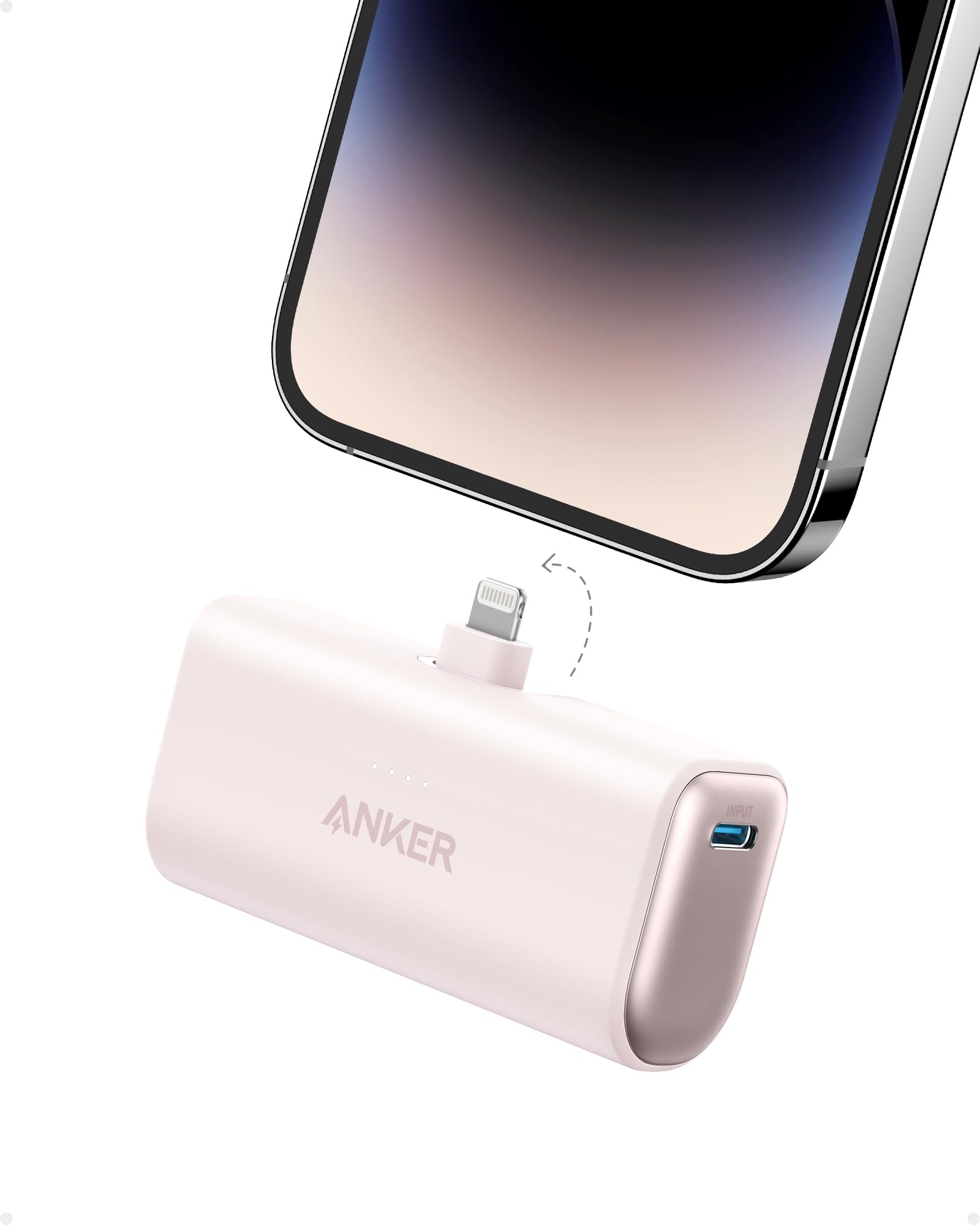 Foto 2 pulgar | Batería Externa Anker Nano De 5000 Mah Y 12 W Con Conector Lightning - Venta Internacional.