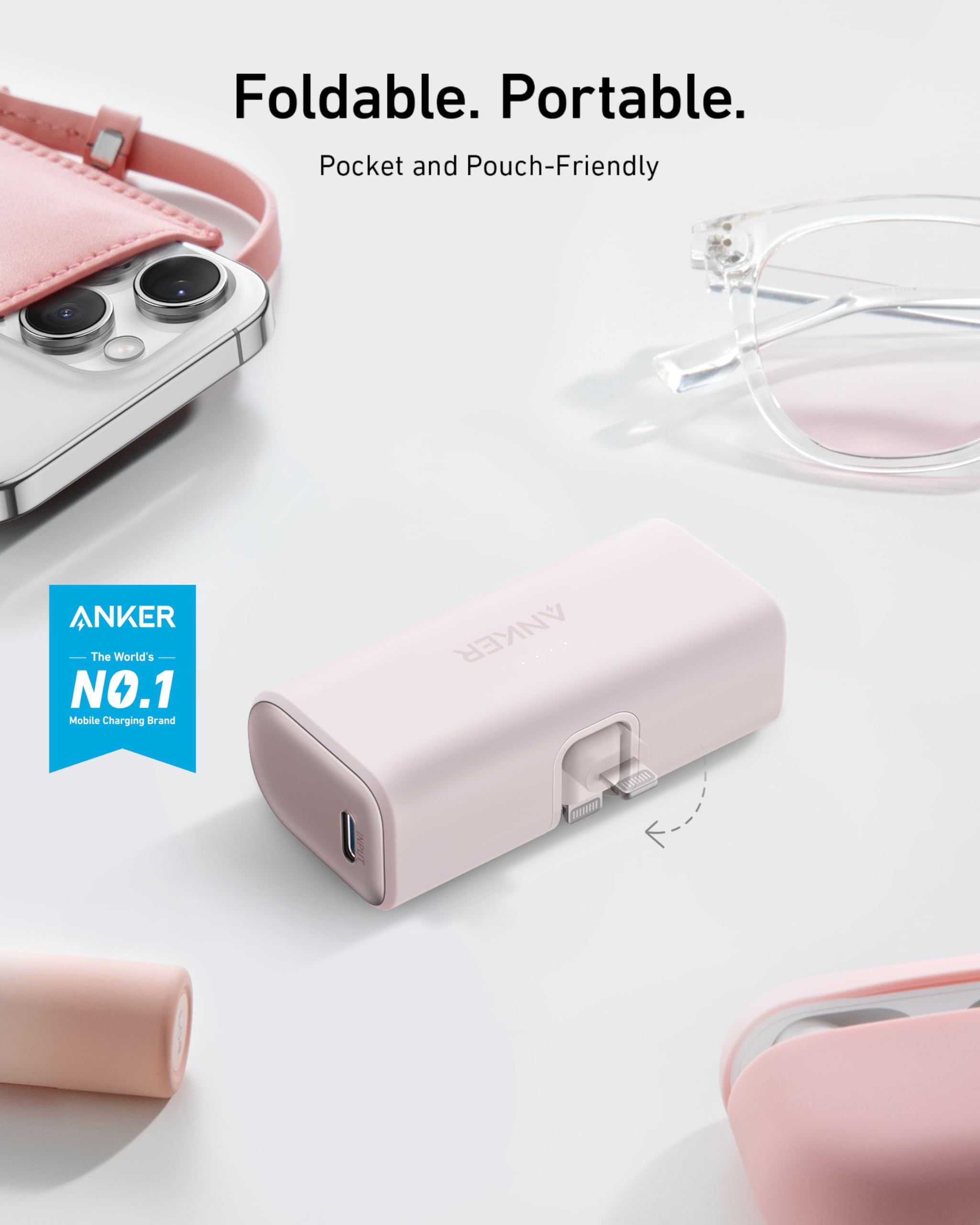 Foto 4 pulgar | Batería Externa Anker Nano De 5000 Mah Y 12 W Con Conector Lightning - Venta Internacional.
