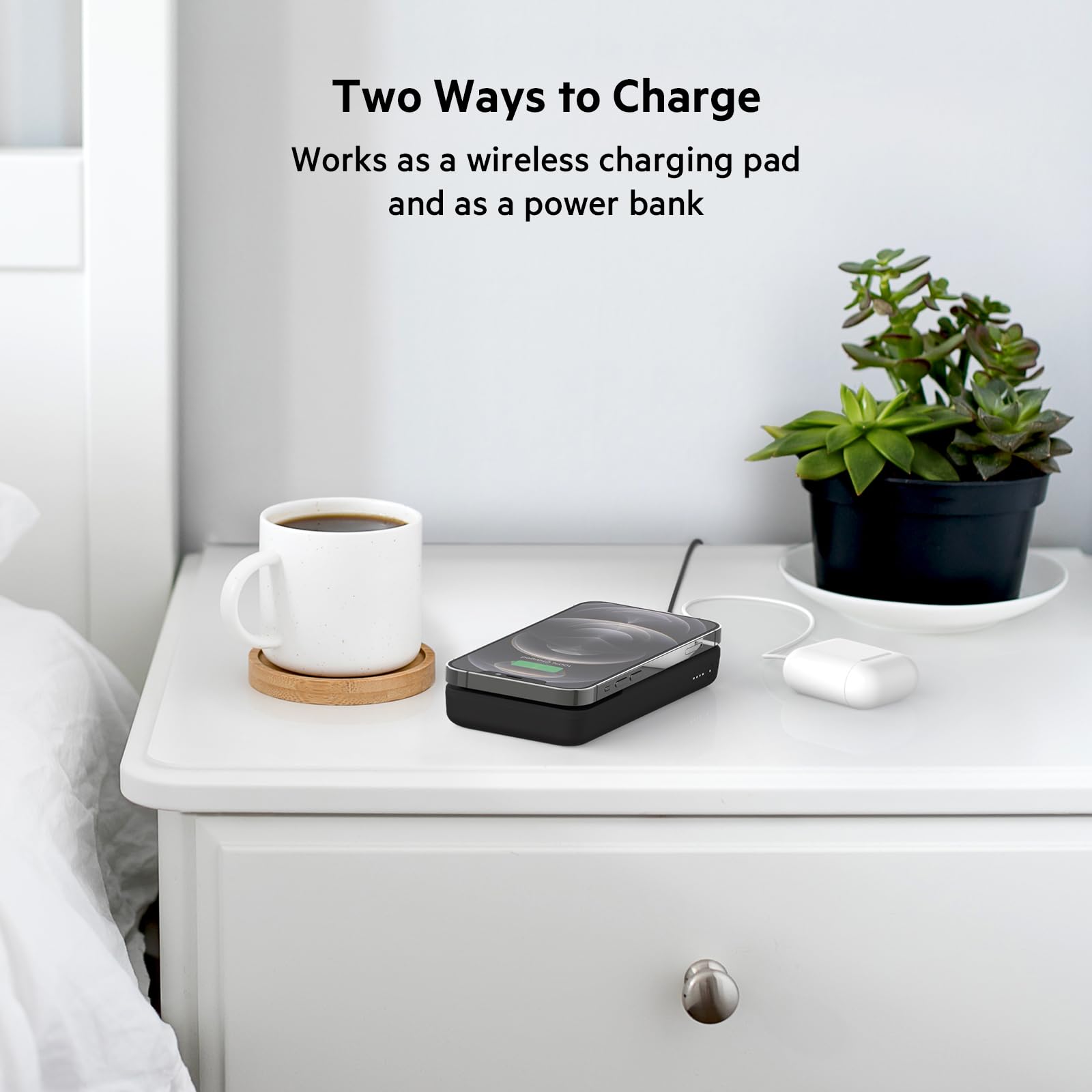 Foto 5 | Batería Externa Belkin Boostcharge Magnetic De 10.000 Mah Para Iphone - Venta Internacional.