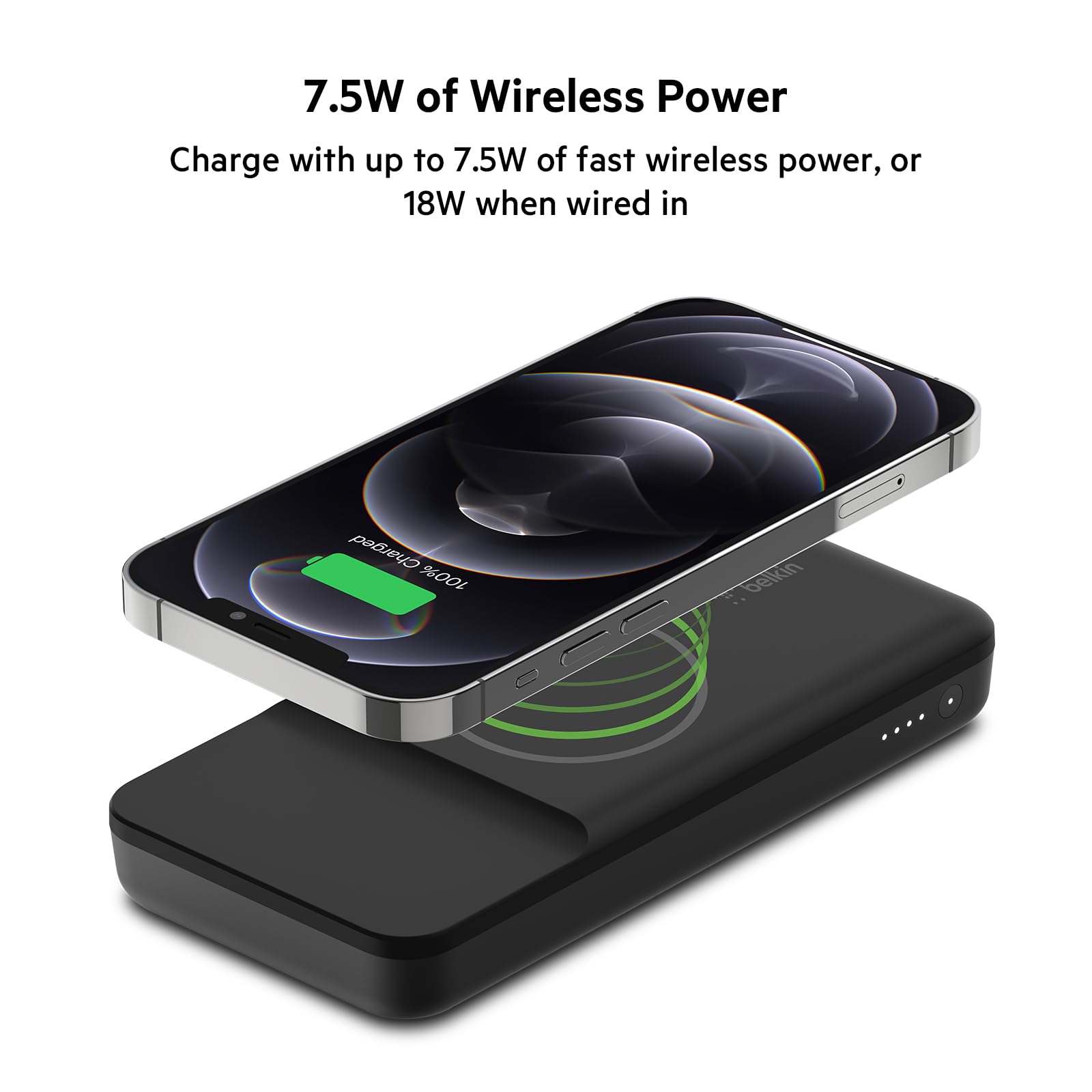 Foto 7 pulgar | Batería Externa Belkin Boostcharge Magnetic De 10.000 Mah Para Iphone - Venta Internacional.