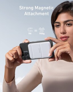Foto 5 | Cargador Portátil Anker 622 Con Batería Magnética De 5000 Mah, Color Blanco - Venta Internacional.