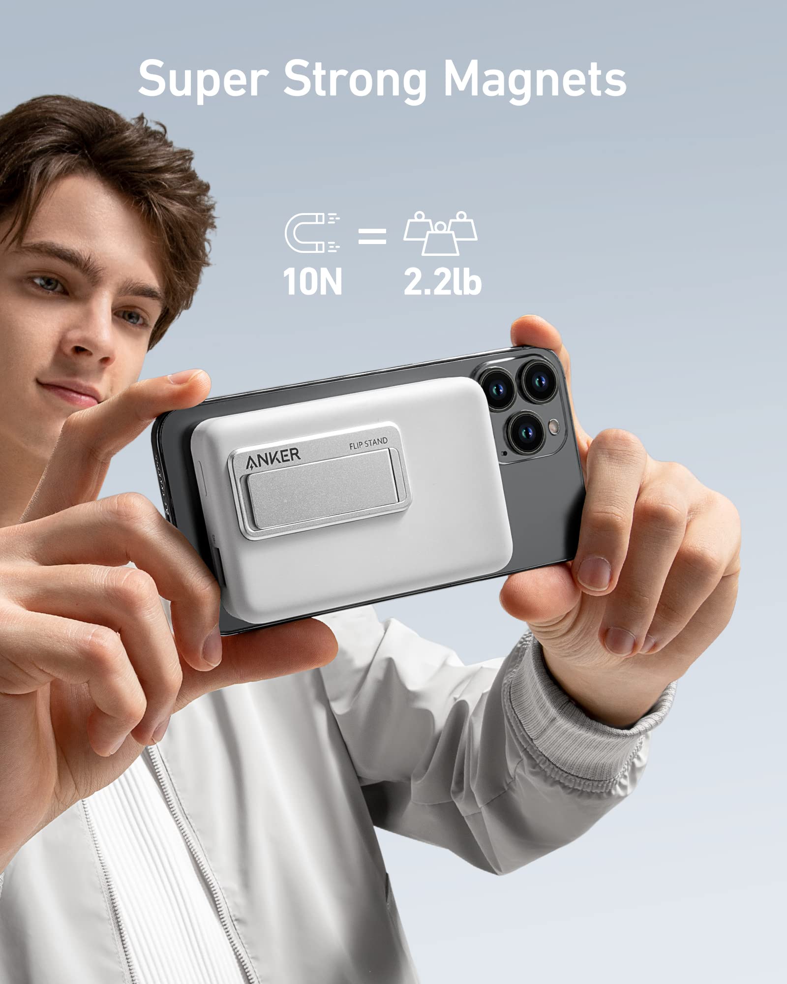 Foto 7 pulgar | Cargador Portátil Anker 633 Con Batería Magnética De 10.000 Mah Y 20 W - Venta Internacional.