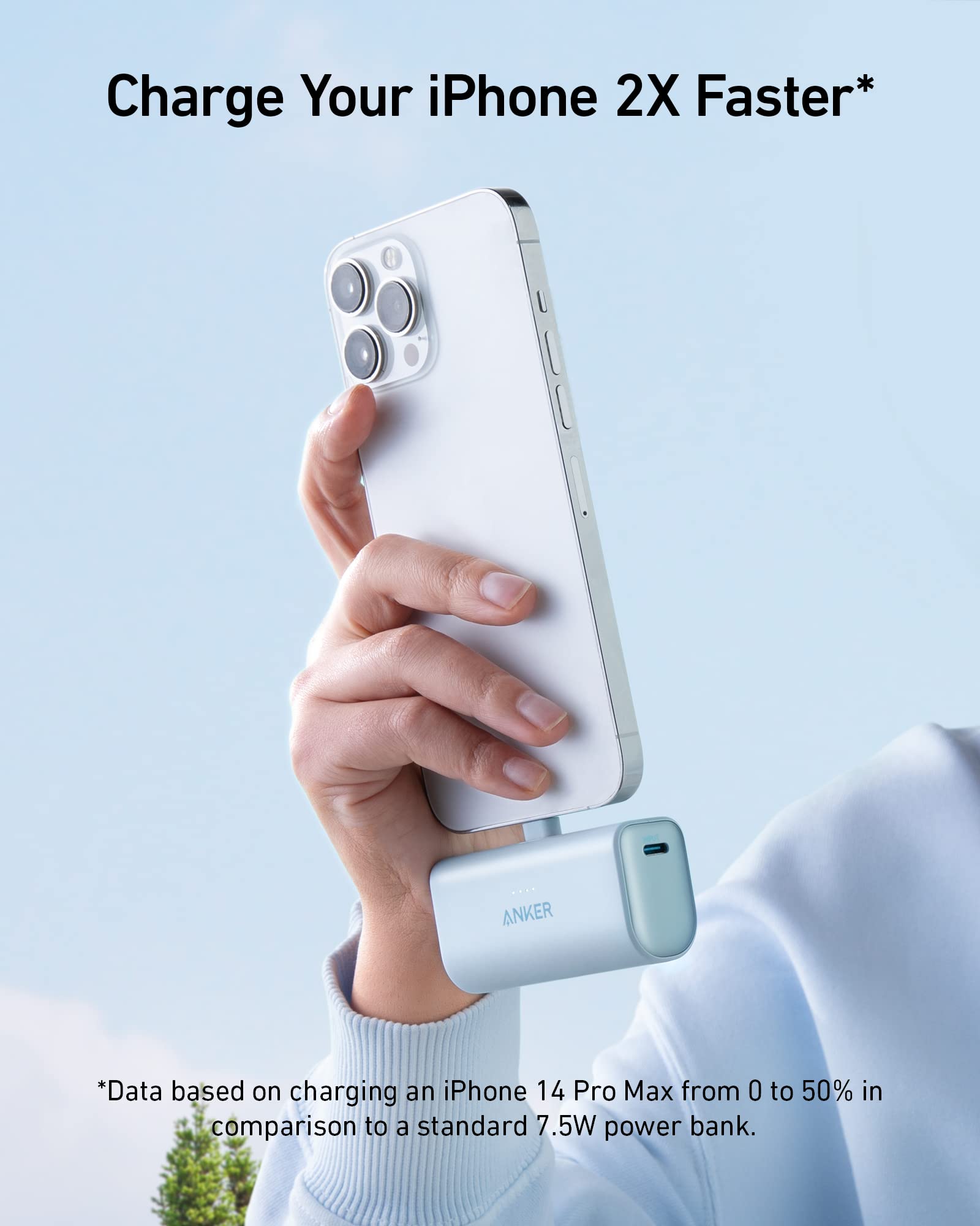 Foto 5 pulgar | Cargador Portátil Anker Nano, 5000 Mah, 12 W, Power Bank Para Iphone - Venta Internacional.